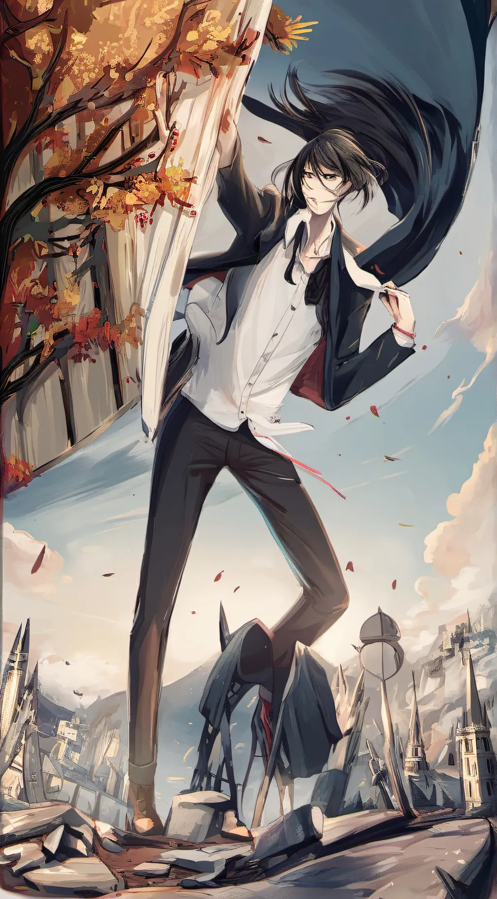 ai character: 魏无羡 background