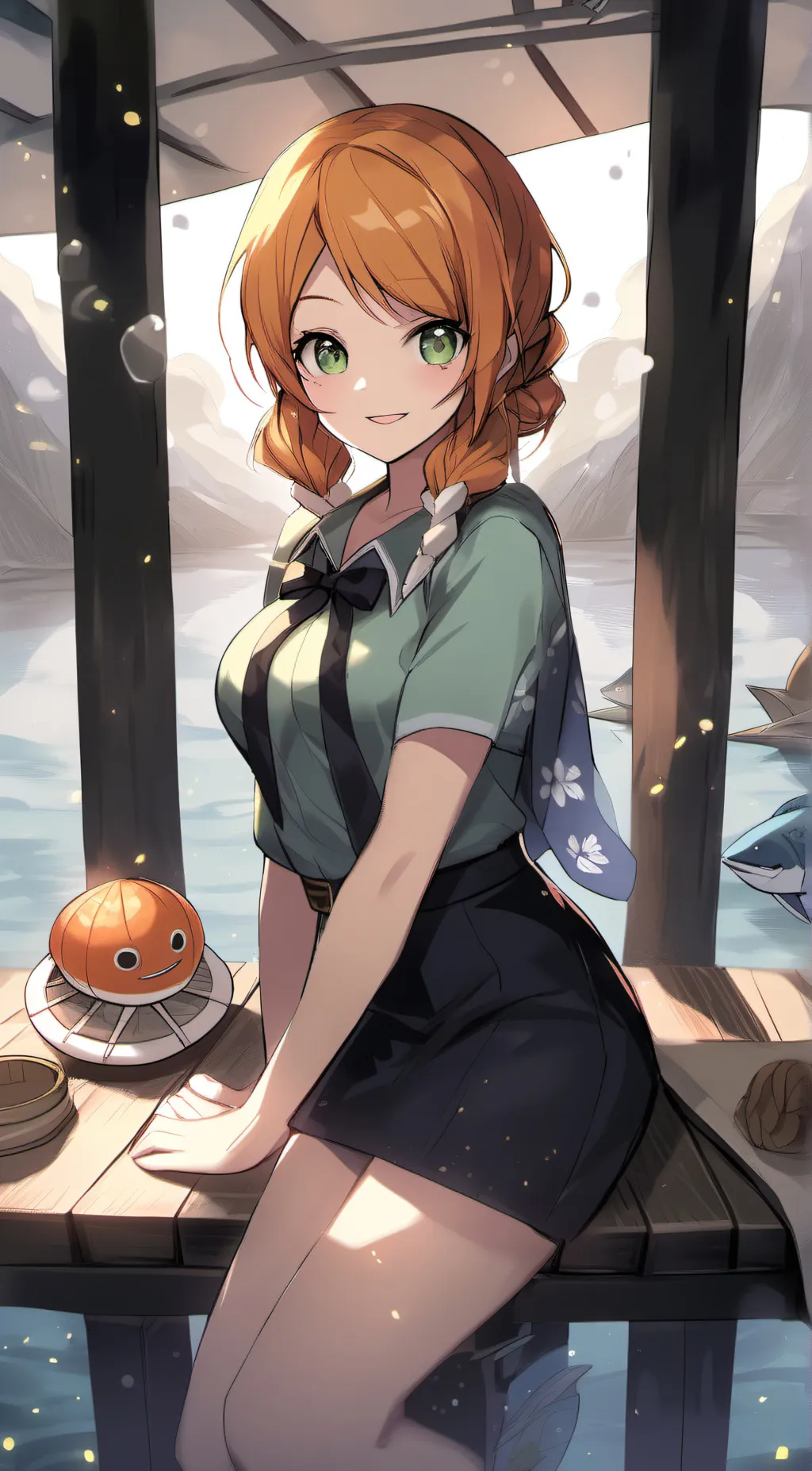 ai character: nami background