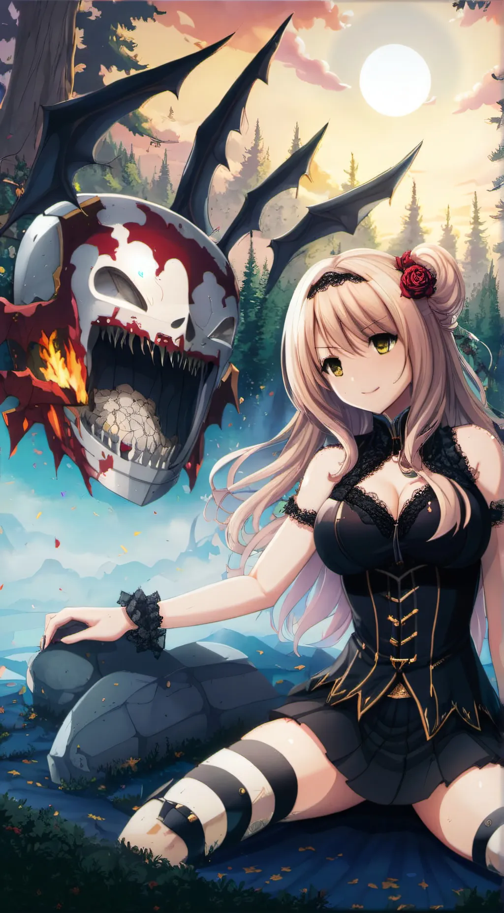 ai character: Britney background