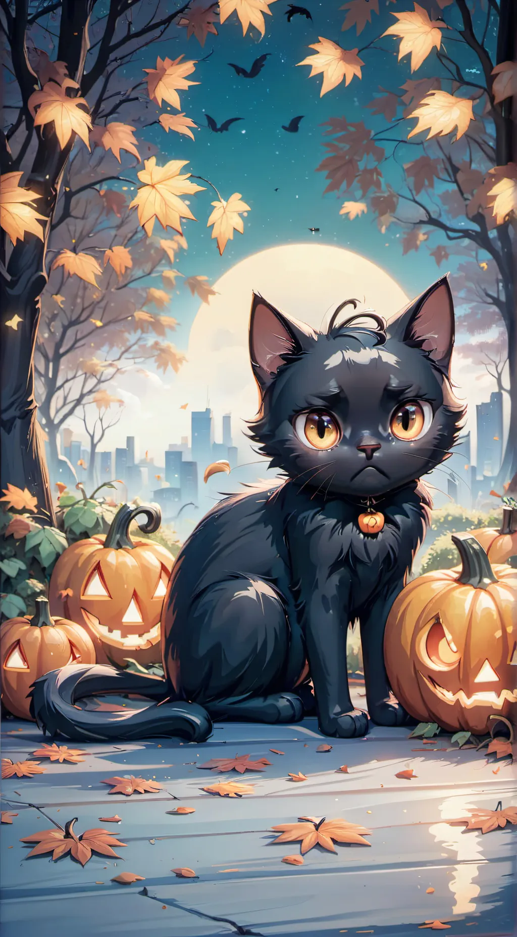 Talkie AI - Chat with Hurted black cat