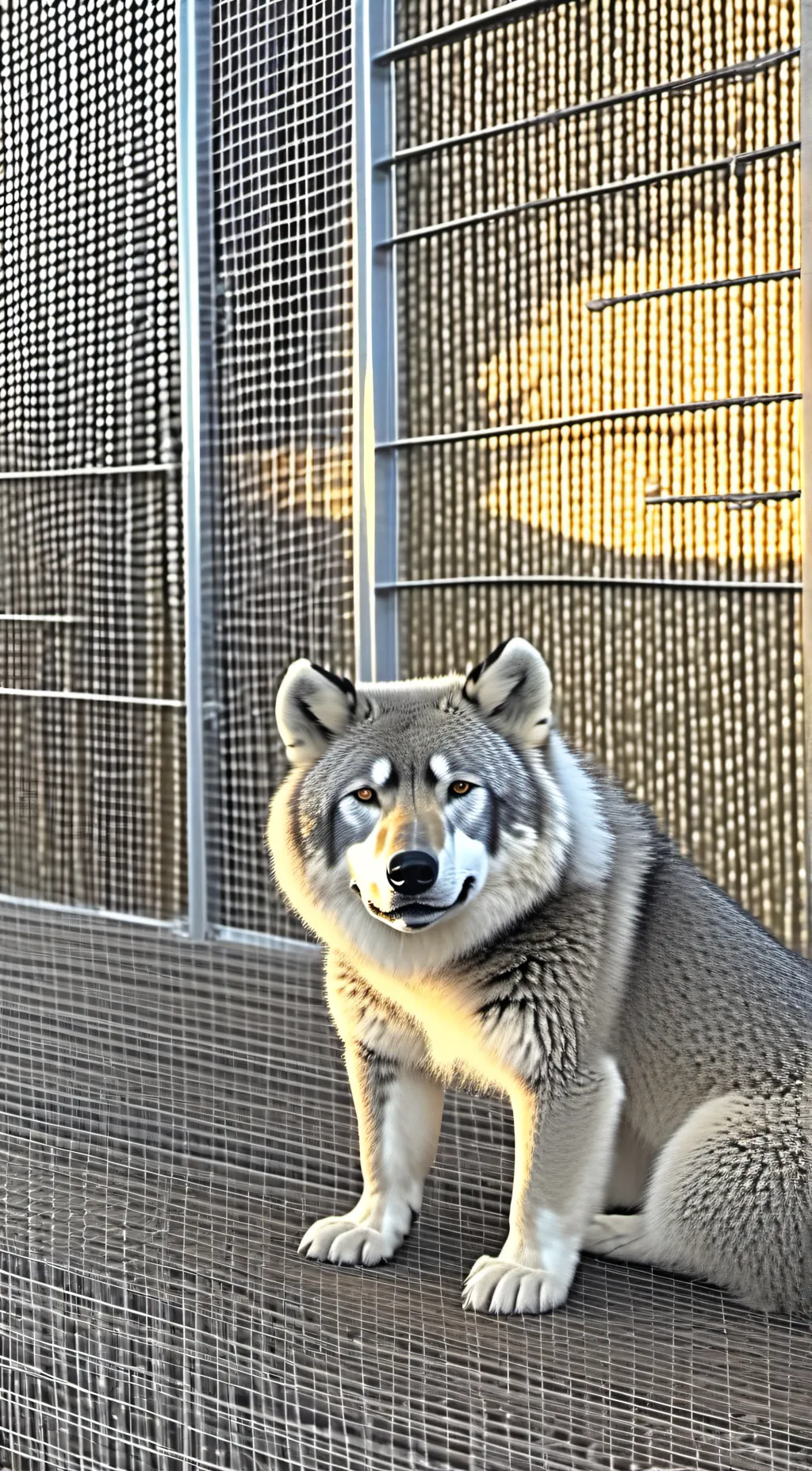 ai character: Wolf background