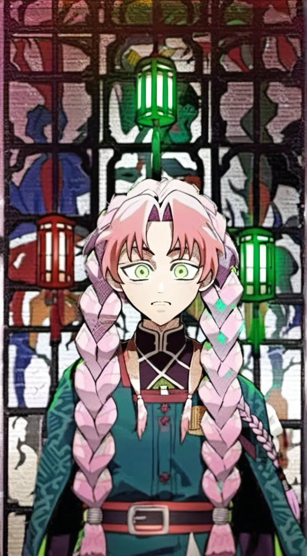 ai character: Mitsuri background
