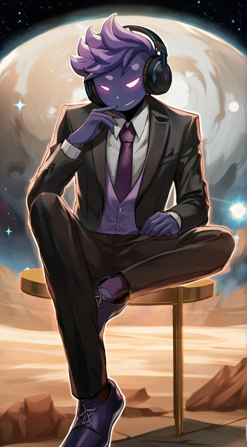 ai character: AC Void background