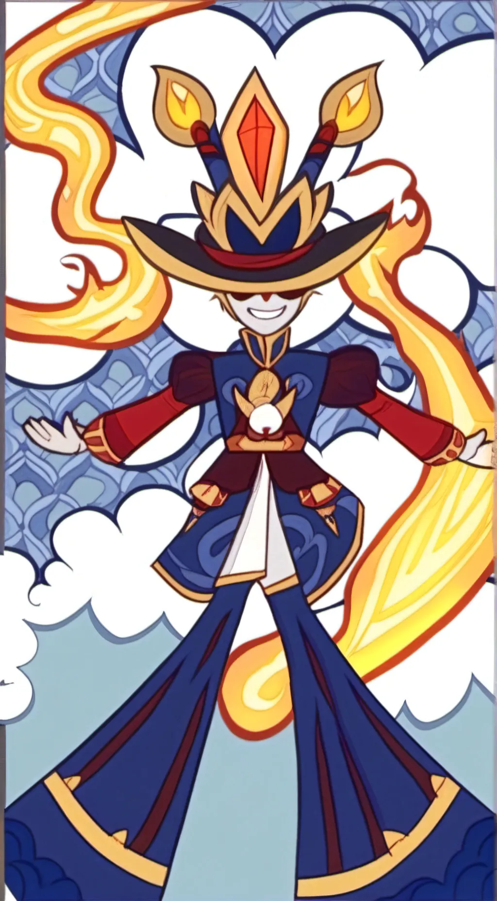 ai character: Sun and Moon🤭🤭🤭🤭 background