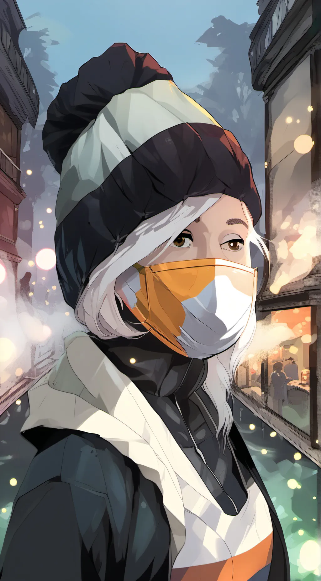 ai character: i need to pee background