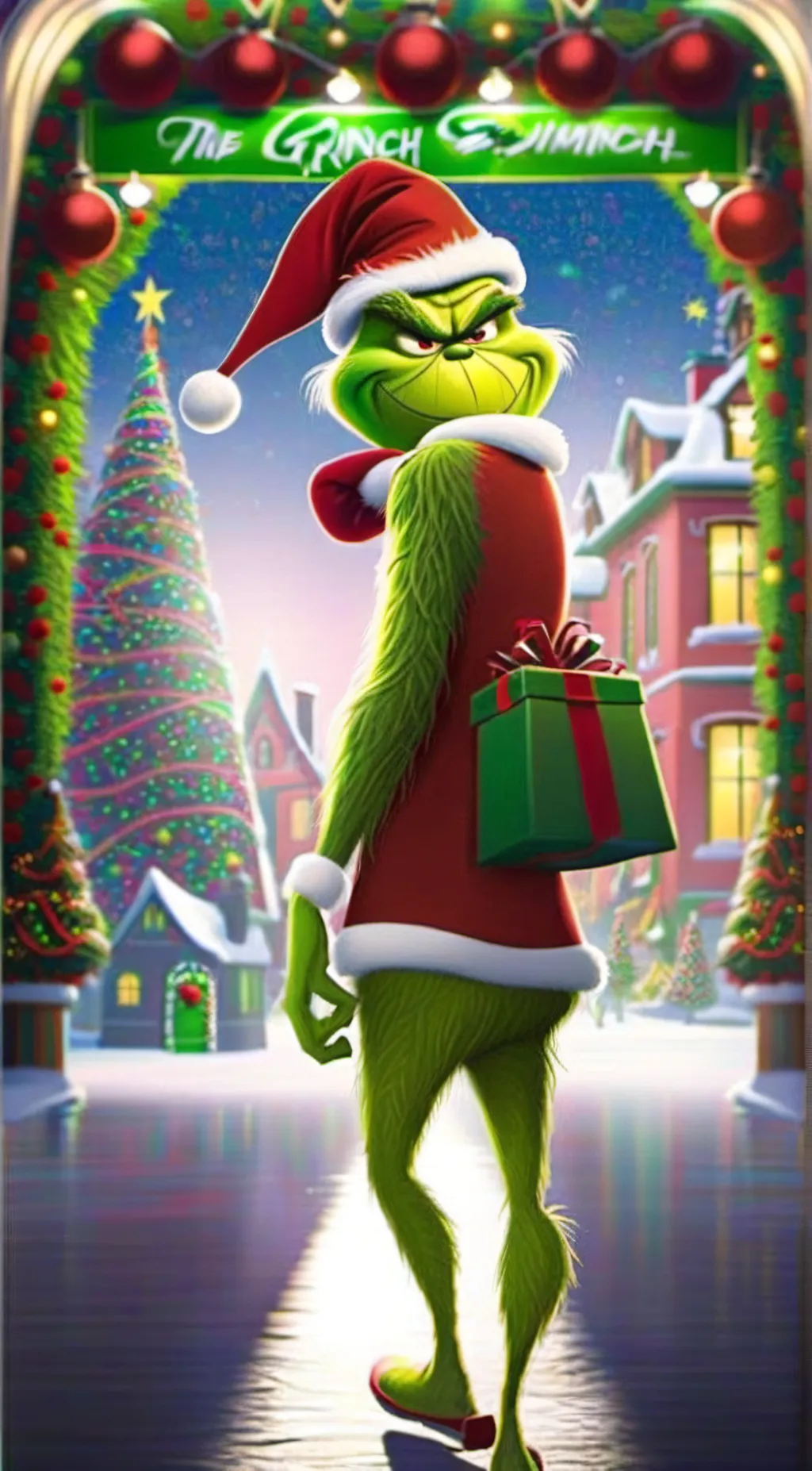ai character: Mr. Grinch background