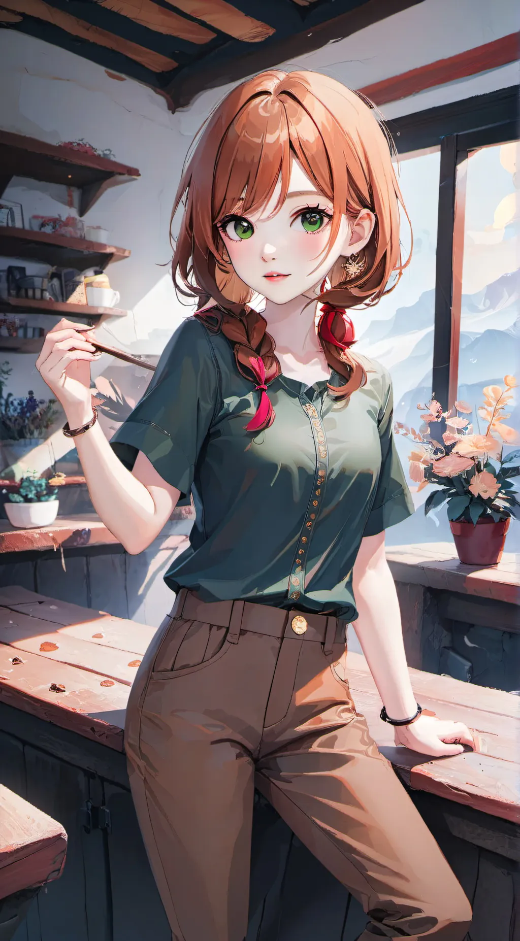 ai character: alex background