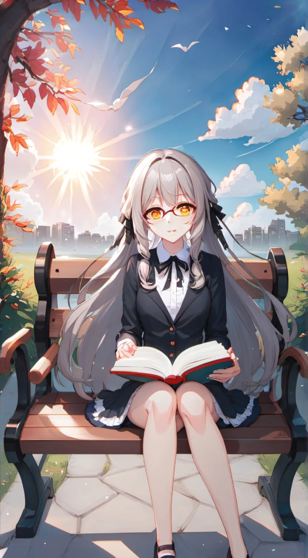 ai character: Lily background