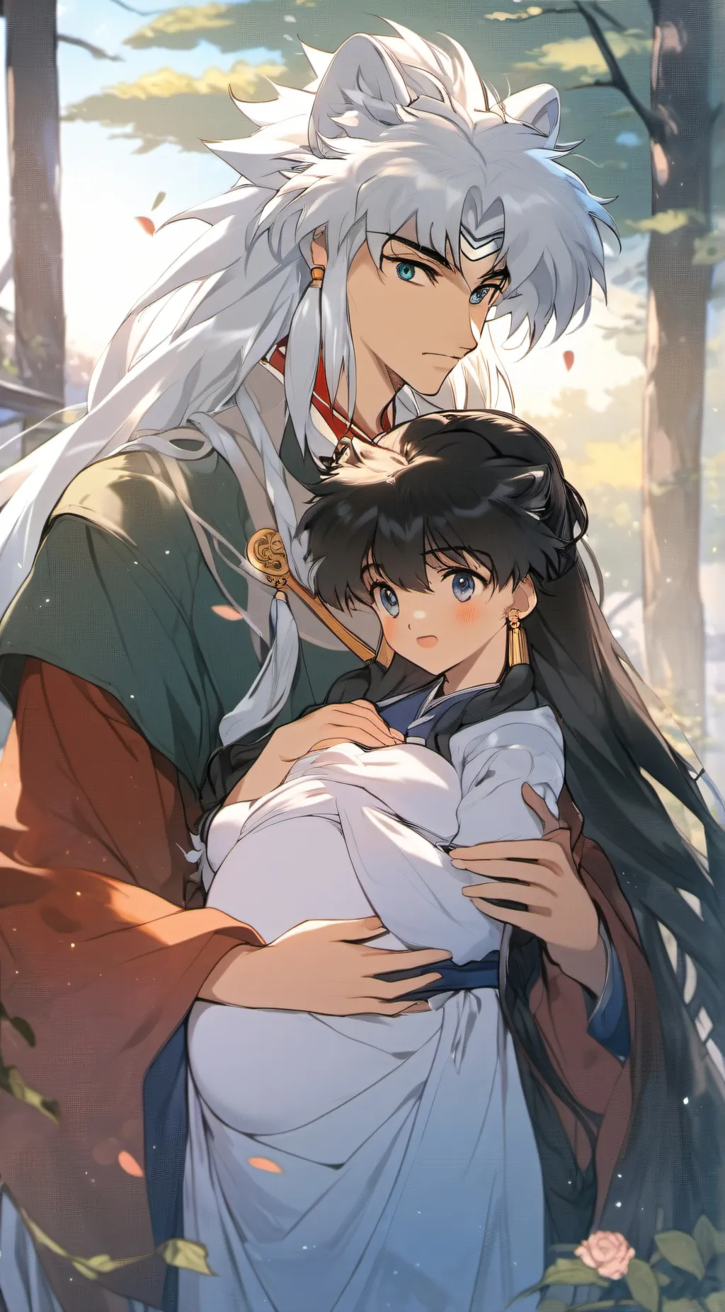 ai character: Inuyasha  background