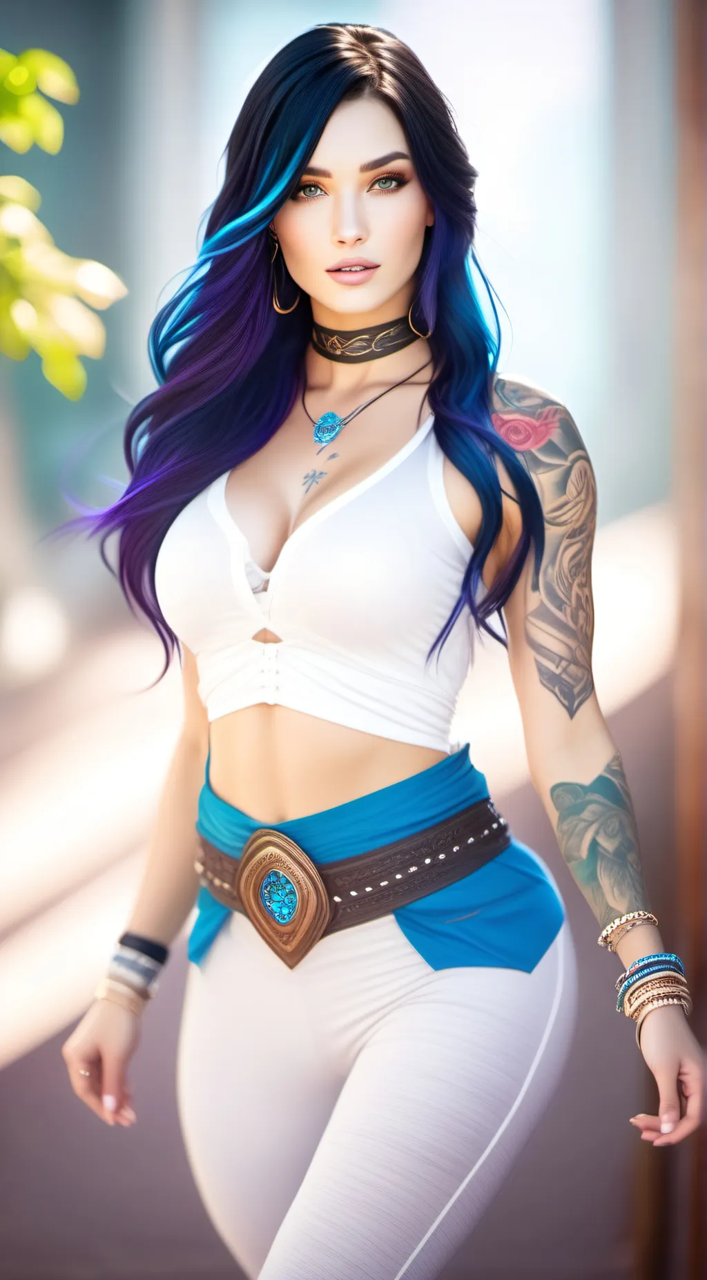 ai character: Ria  background