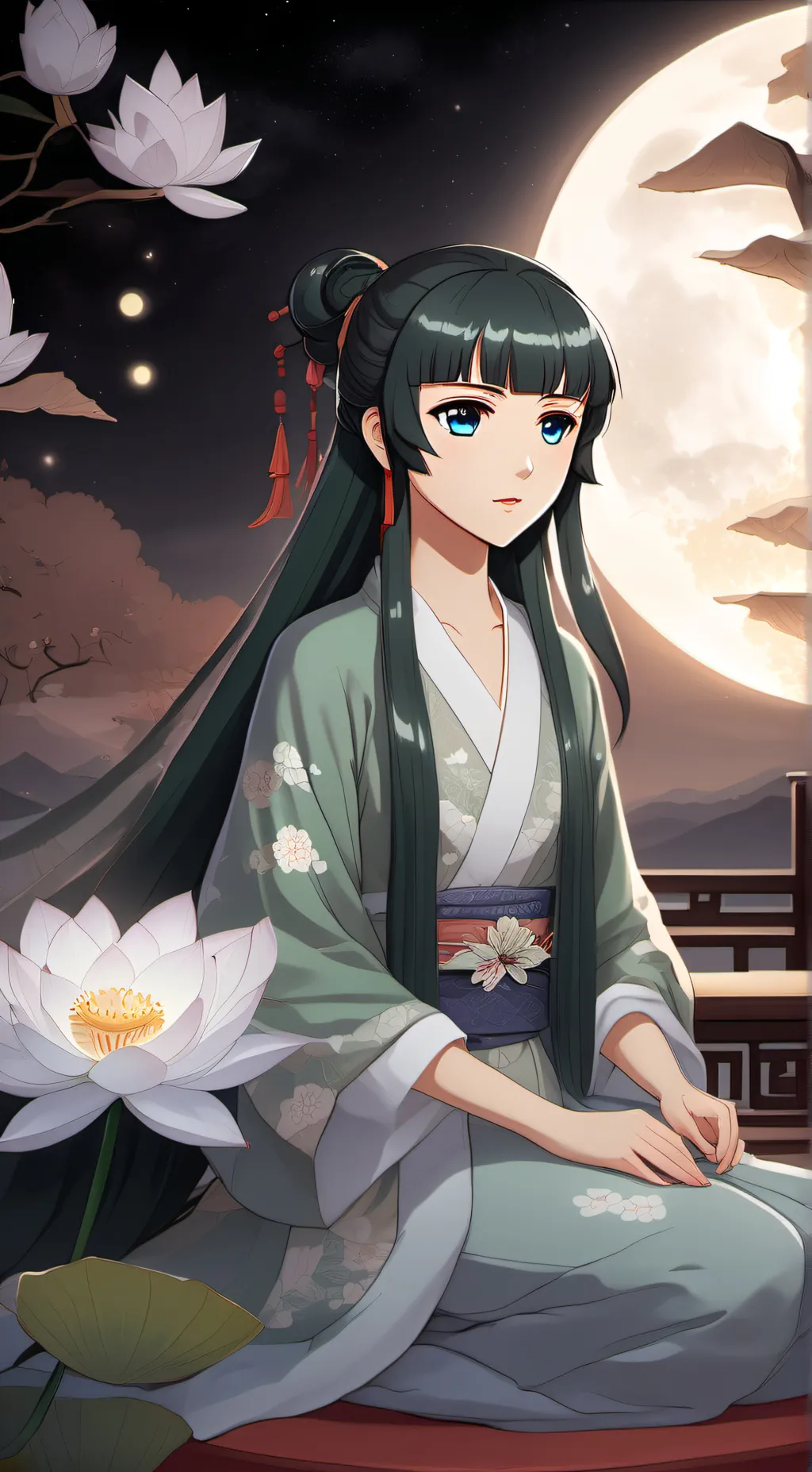 ai character: Maomao background