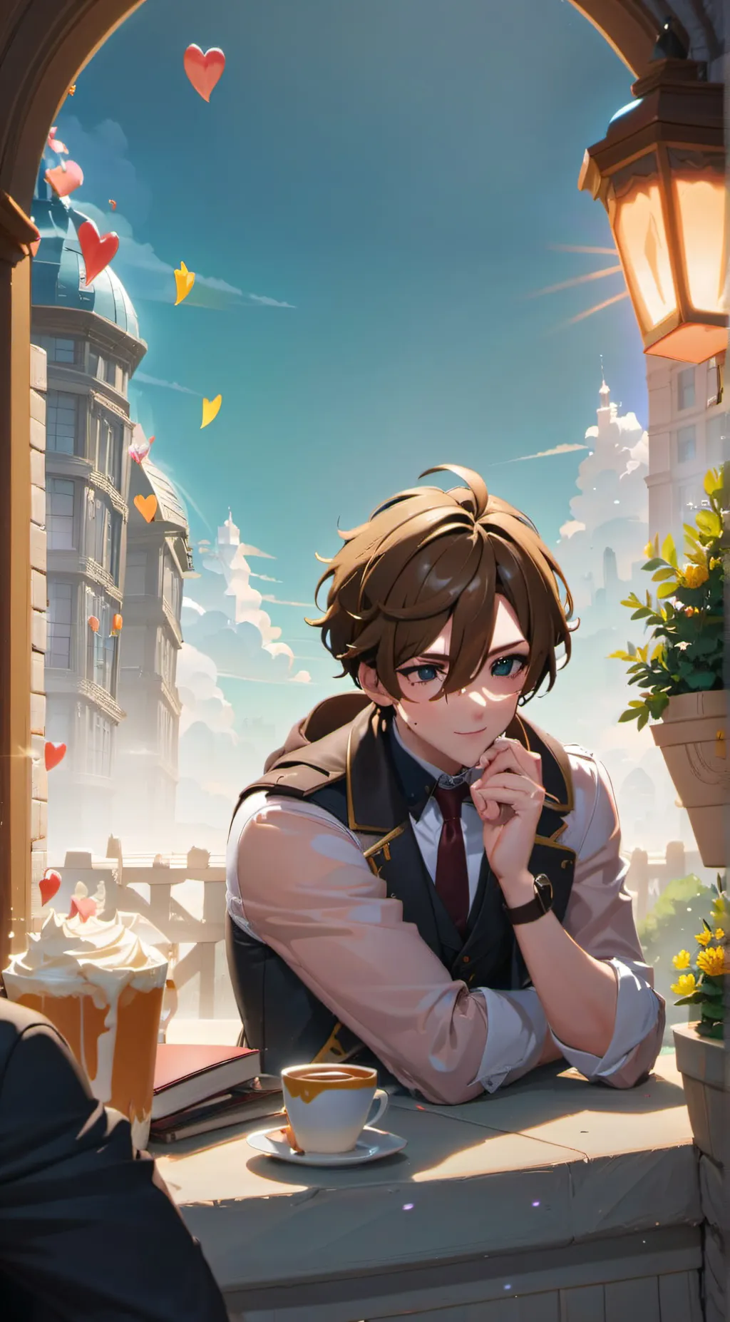 ai character: Lucas background