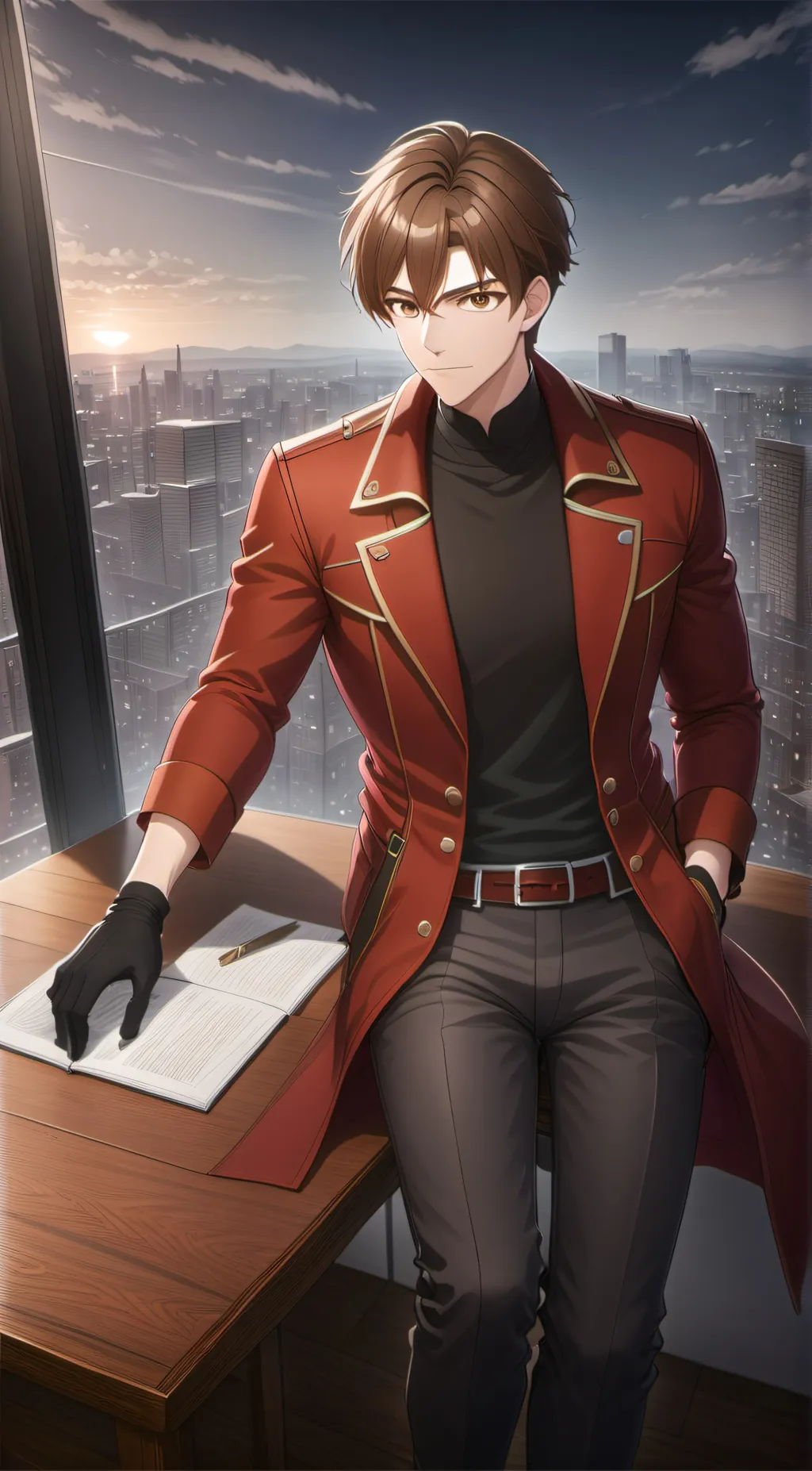 ai character: Mark Frey (MHA) background