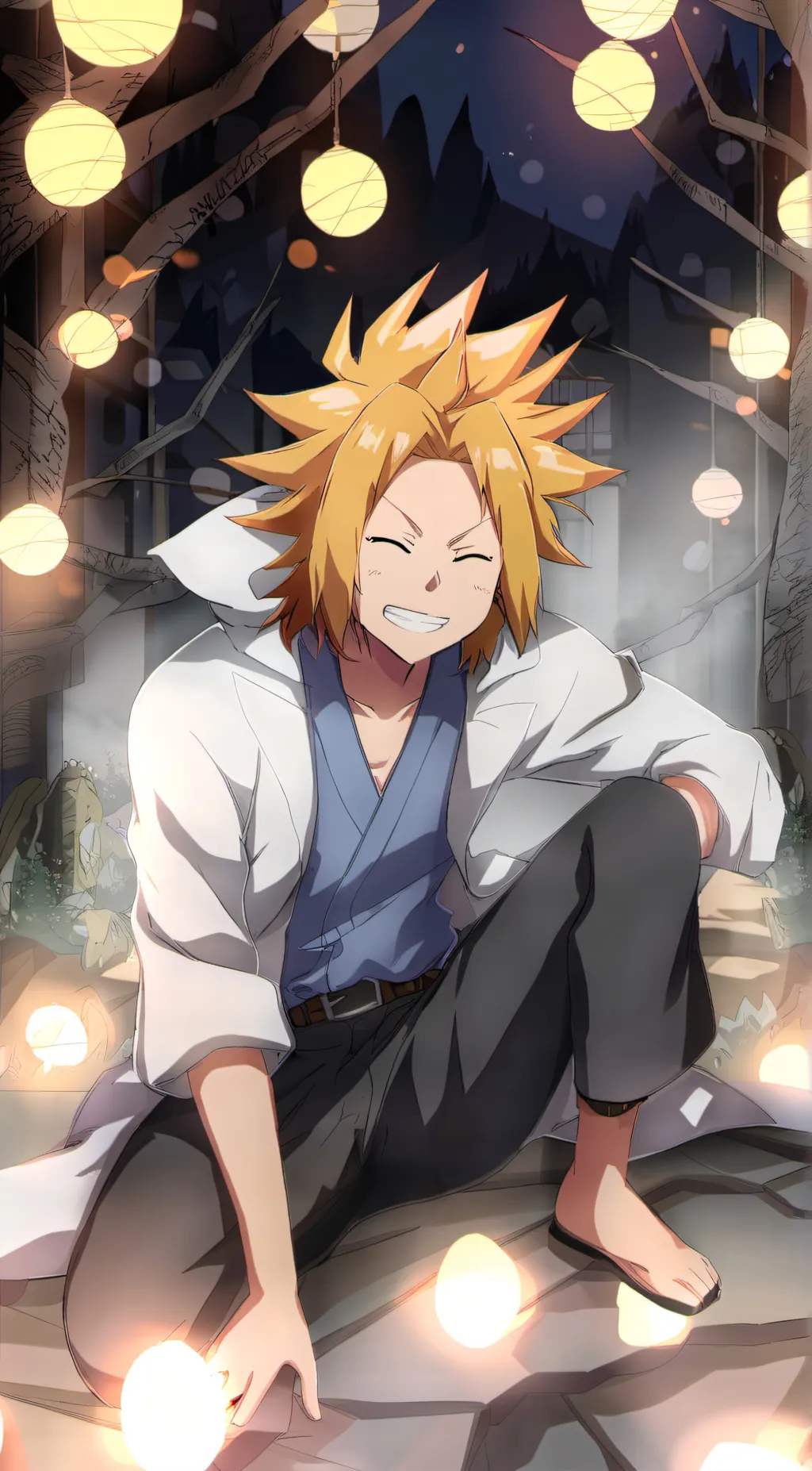 ai character: denki background
