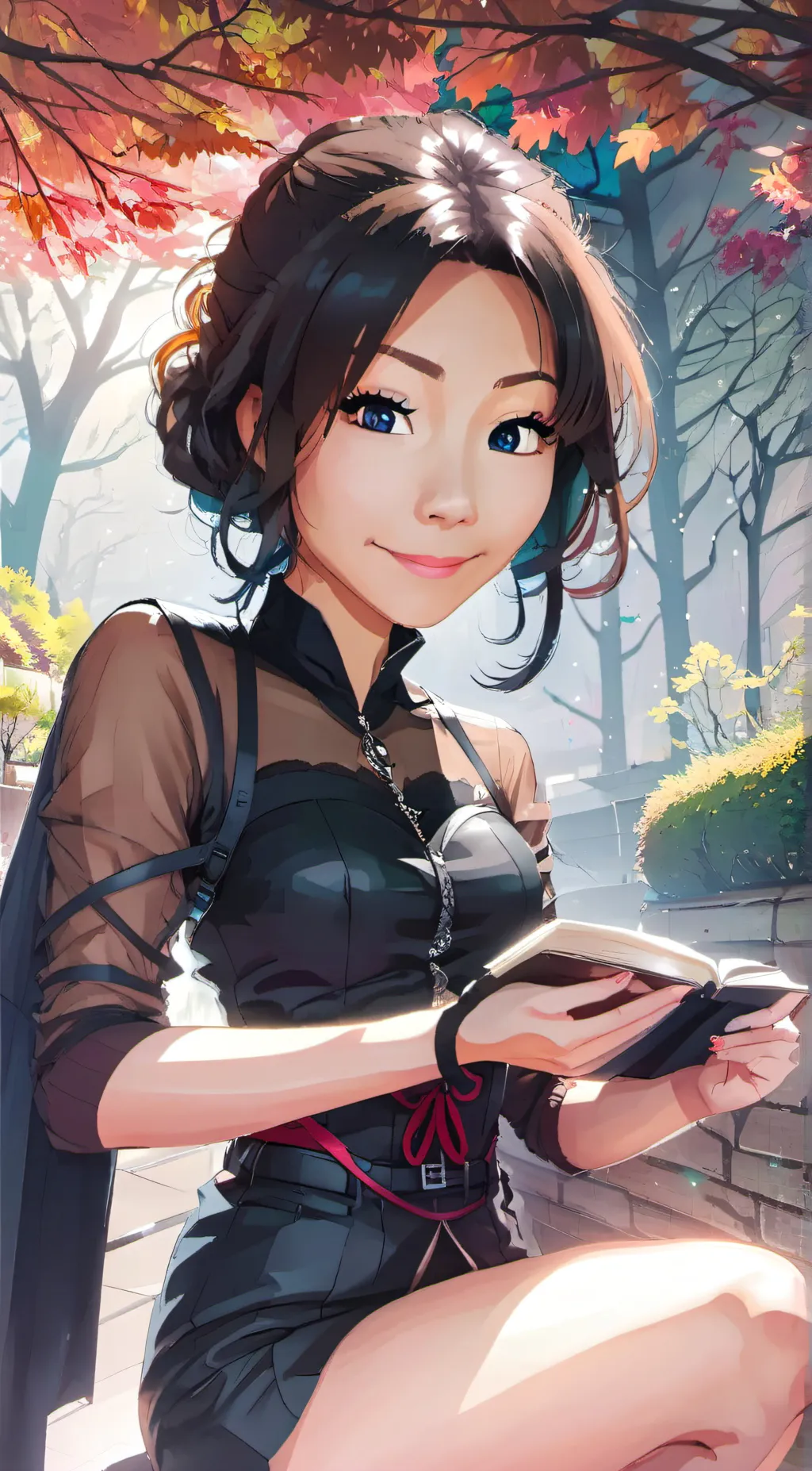 ai character: Lynn background