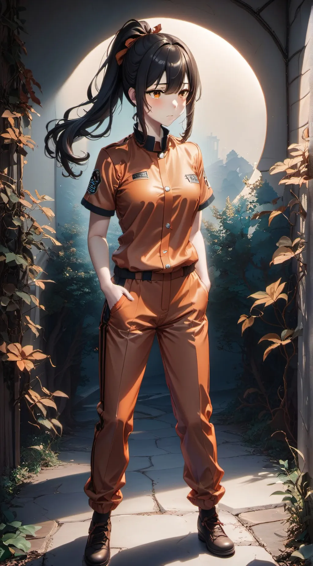 ai character: Jade background