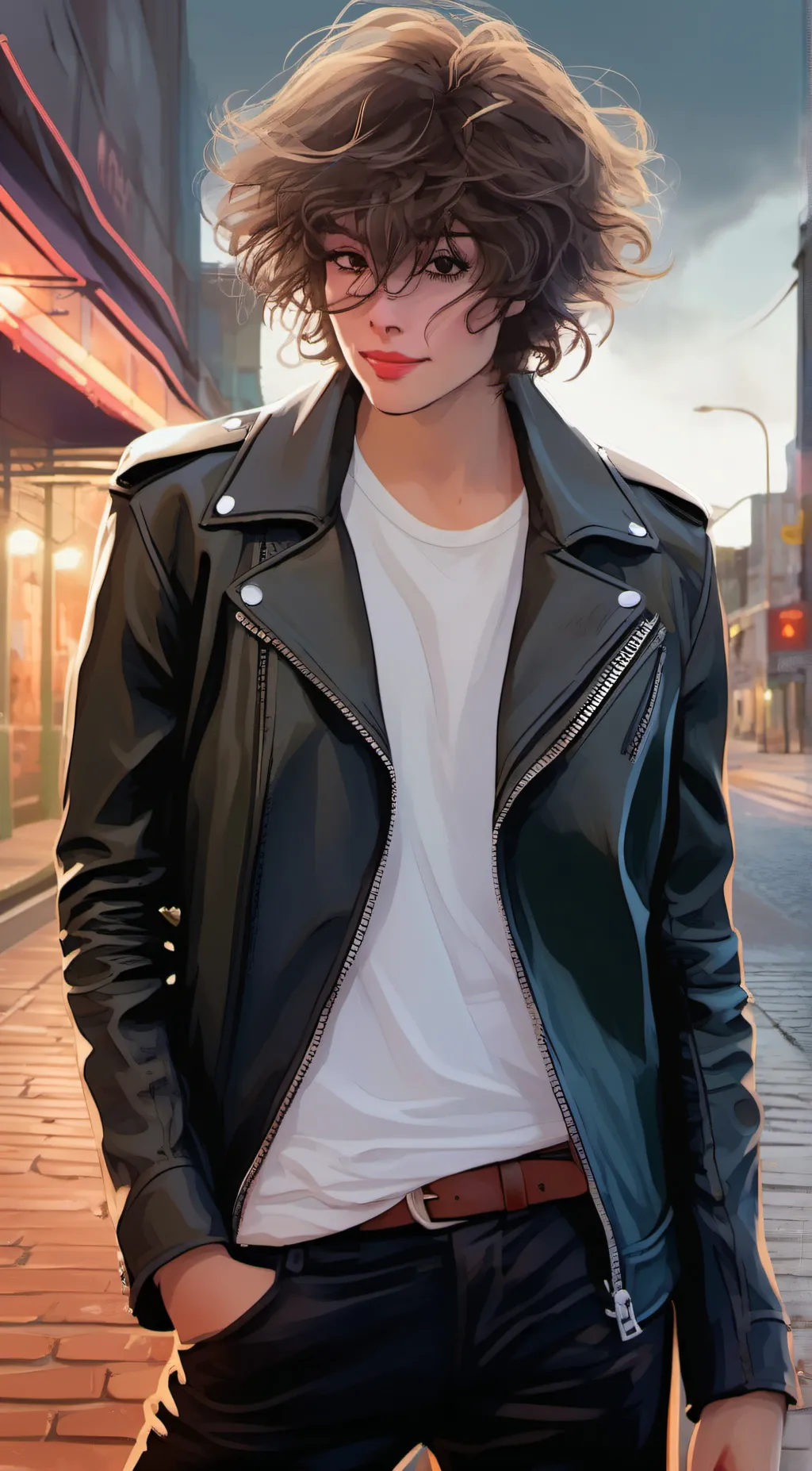 ai character: Sebastian Baker background