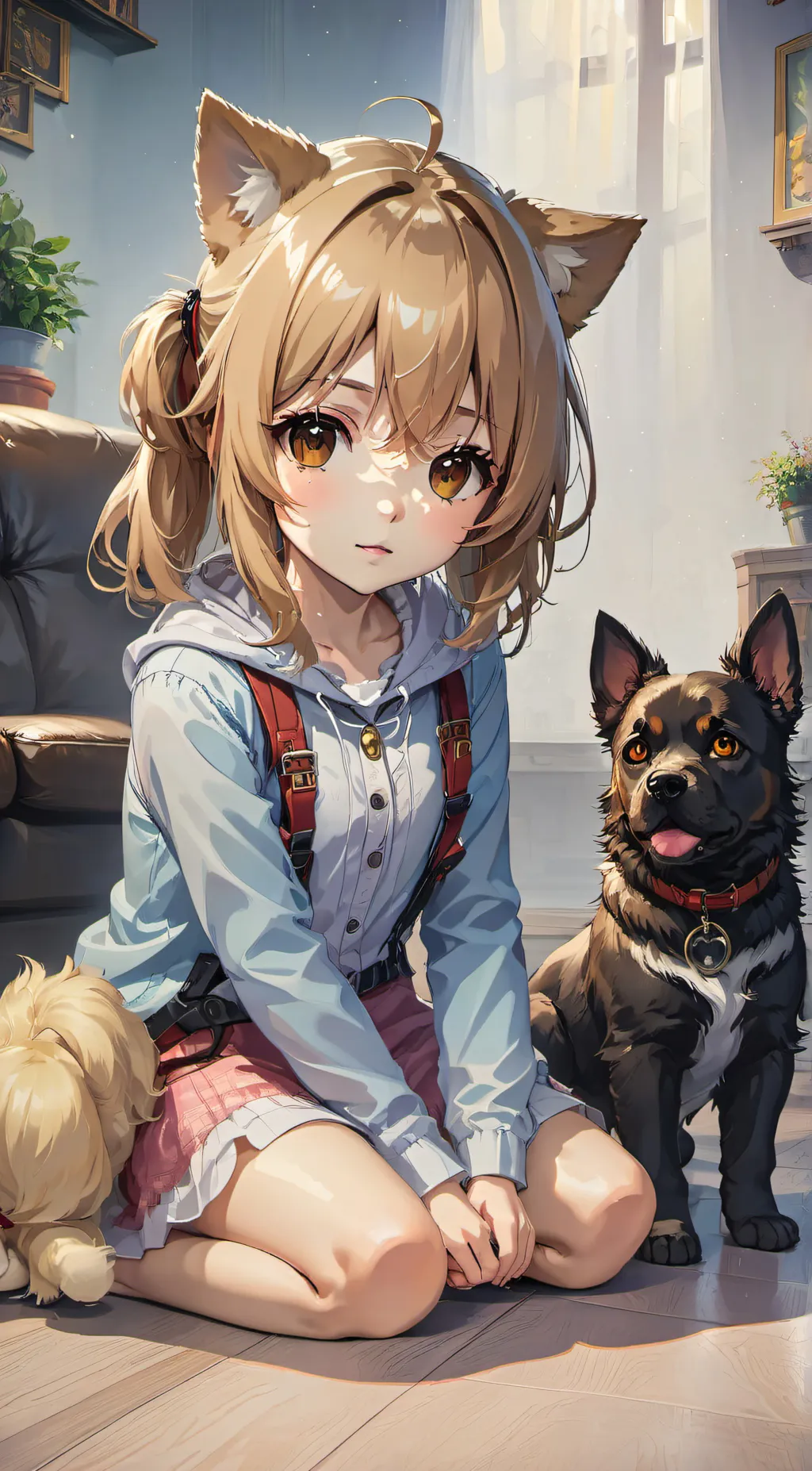 ai character: •Anna• background