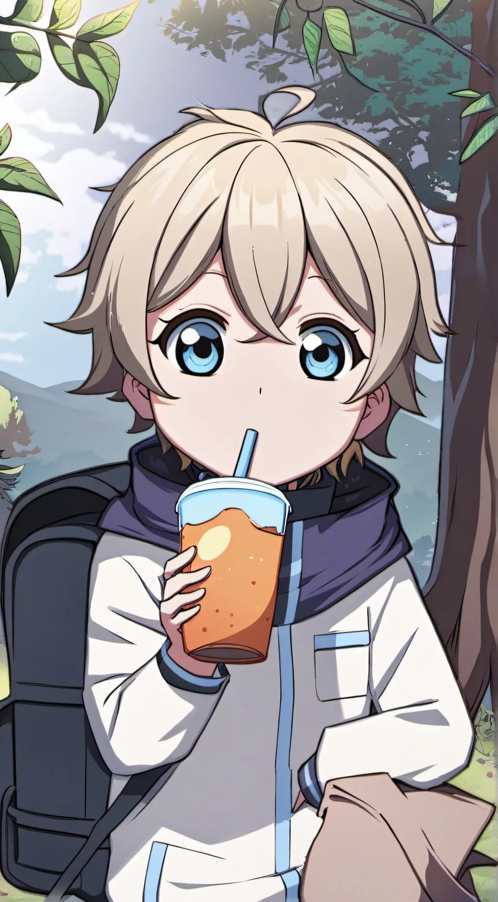 ai character: Moi background