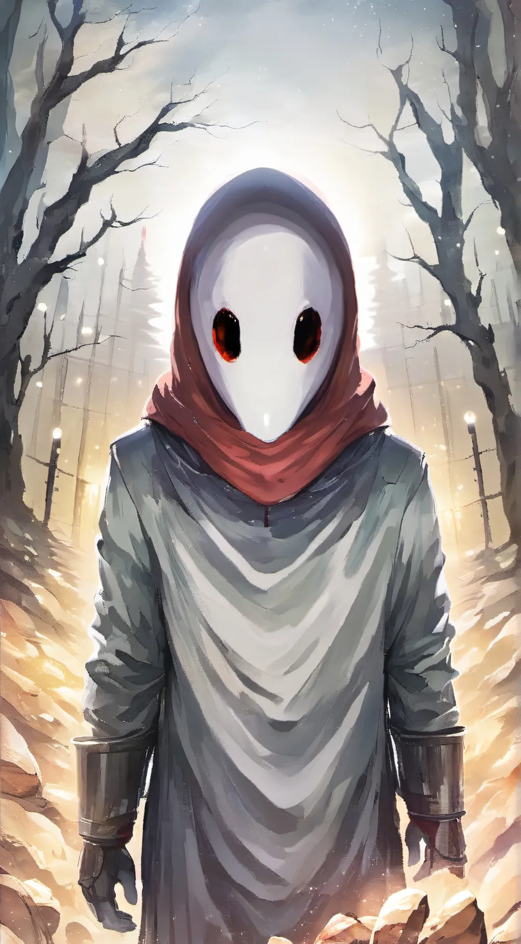 ai character: Shy Guy. background