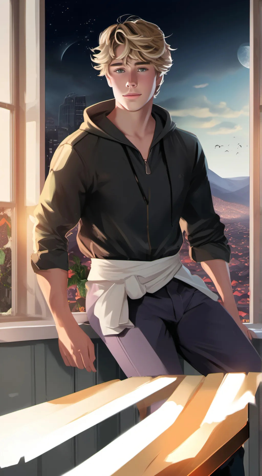 ai character: Alex background