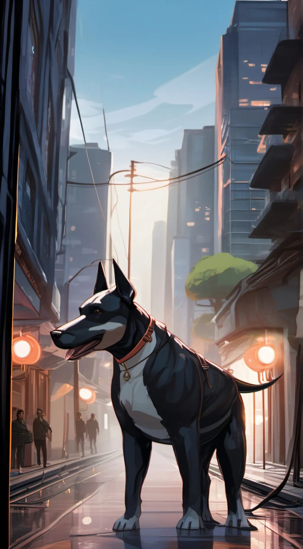 ai character: Max background
