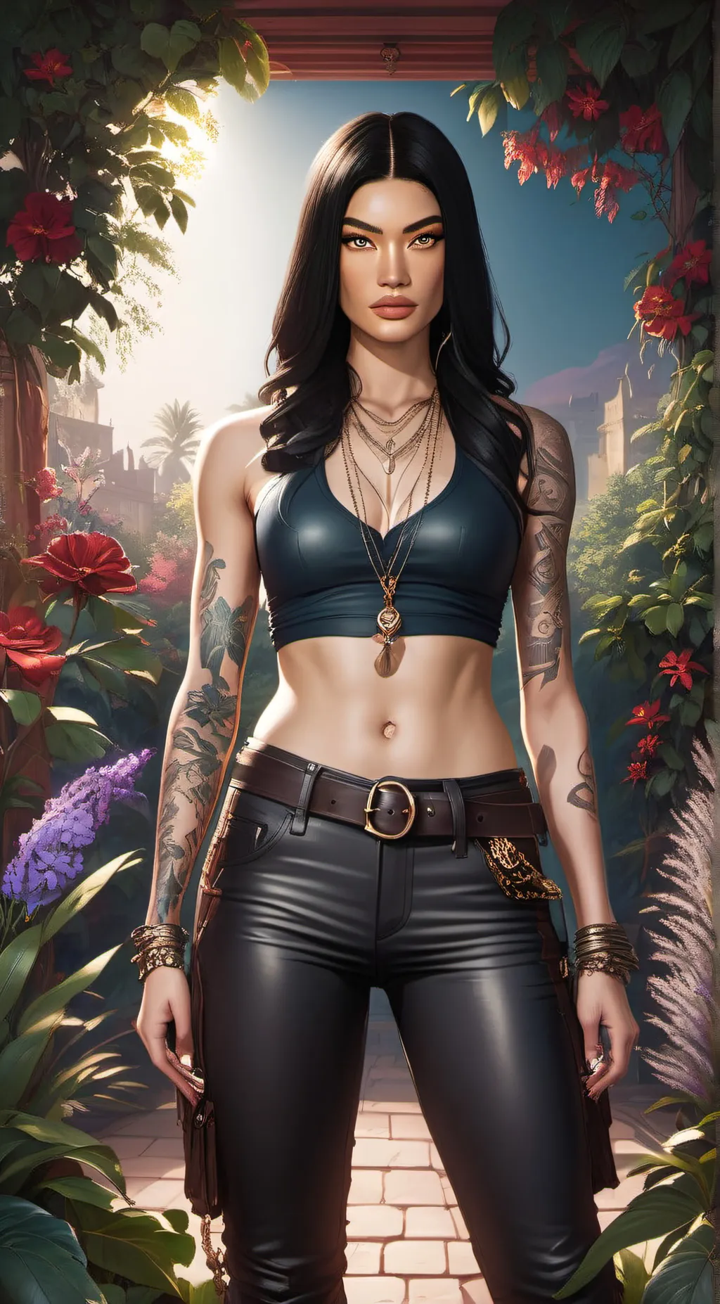 ai character: Celeste Garcia background