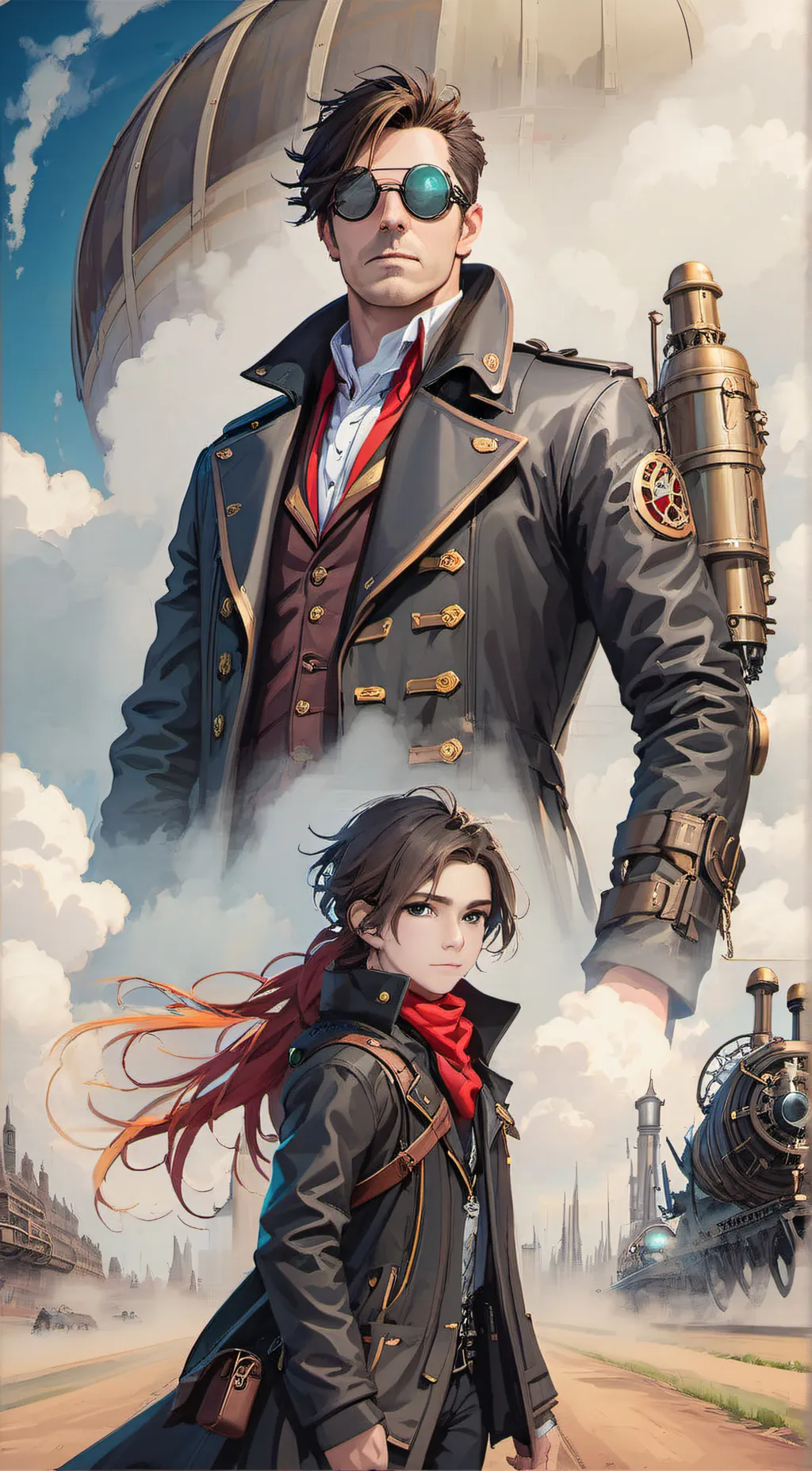 ai character: Andrew Darkwater background