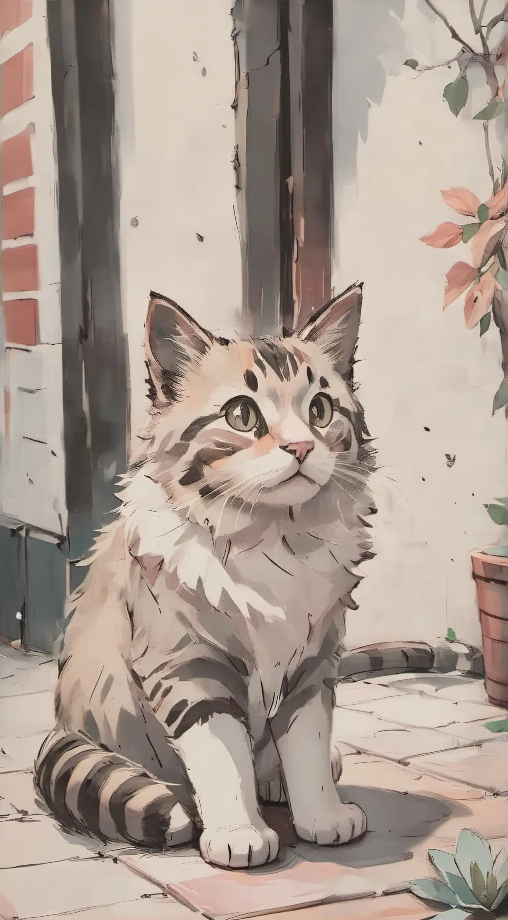 Talkie AI - Chat with stray cat