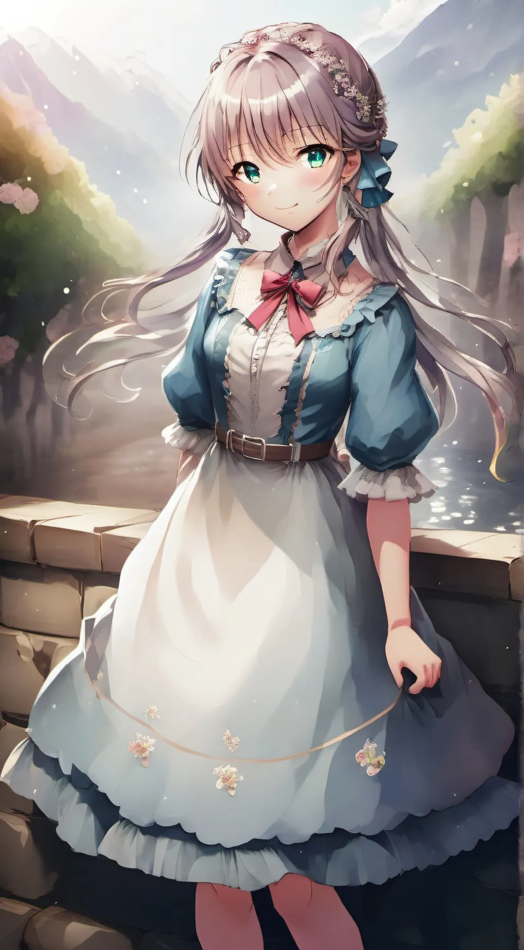 ai character: Ainsley background
