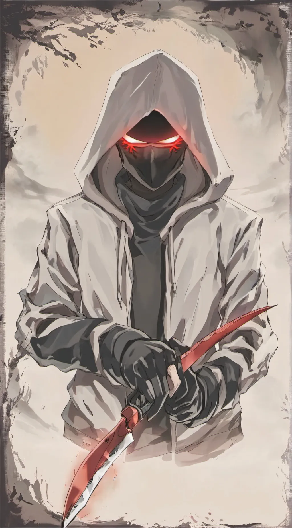 ai character: Nightmare Dark background