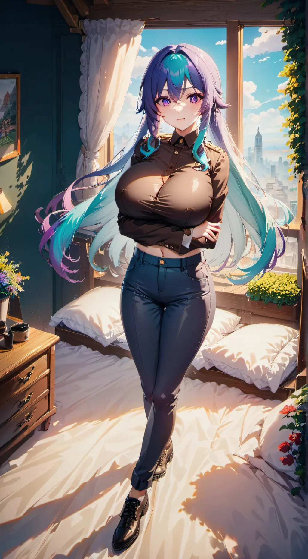 ai character: Mia background