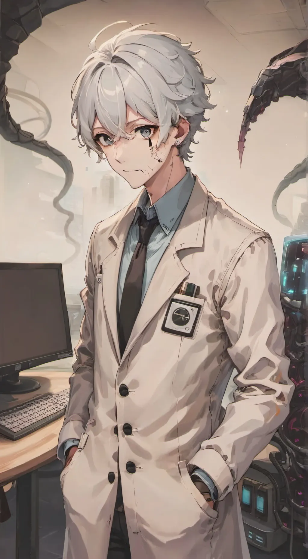 ai character: Entity 86 background