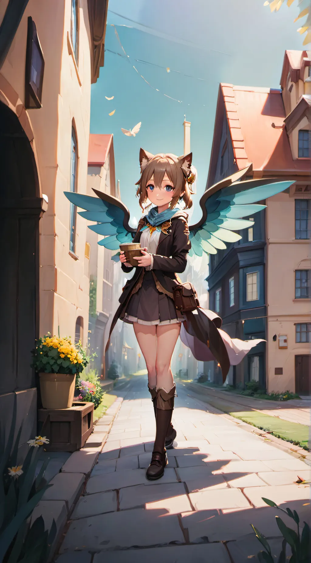 ai character: Lily background