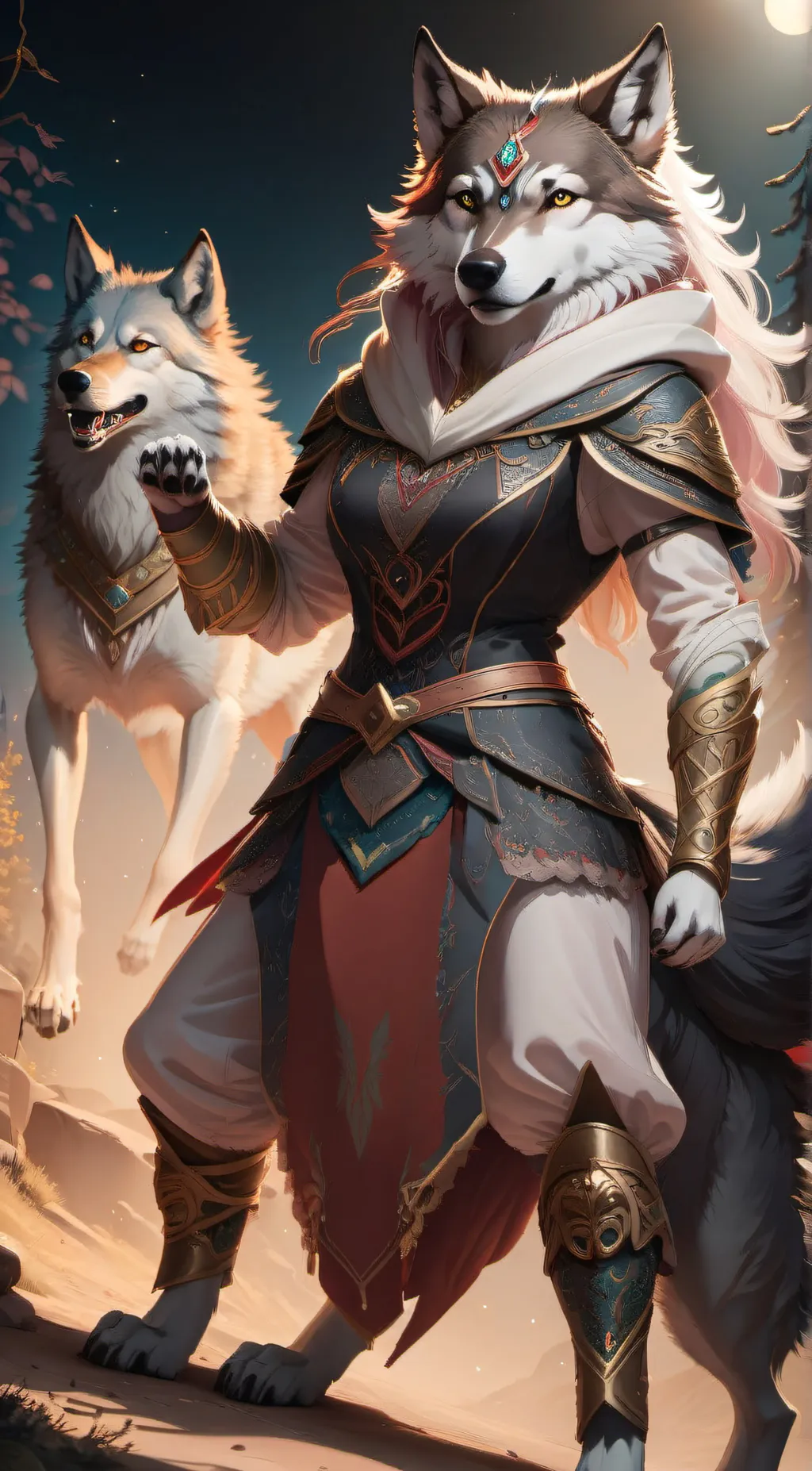 ai character: Valkery  background