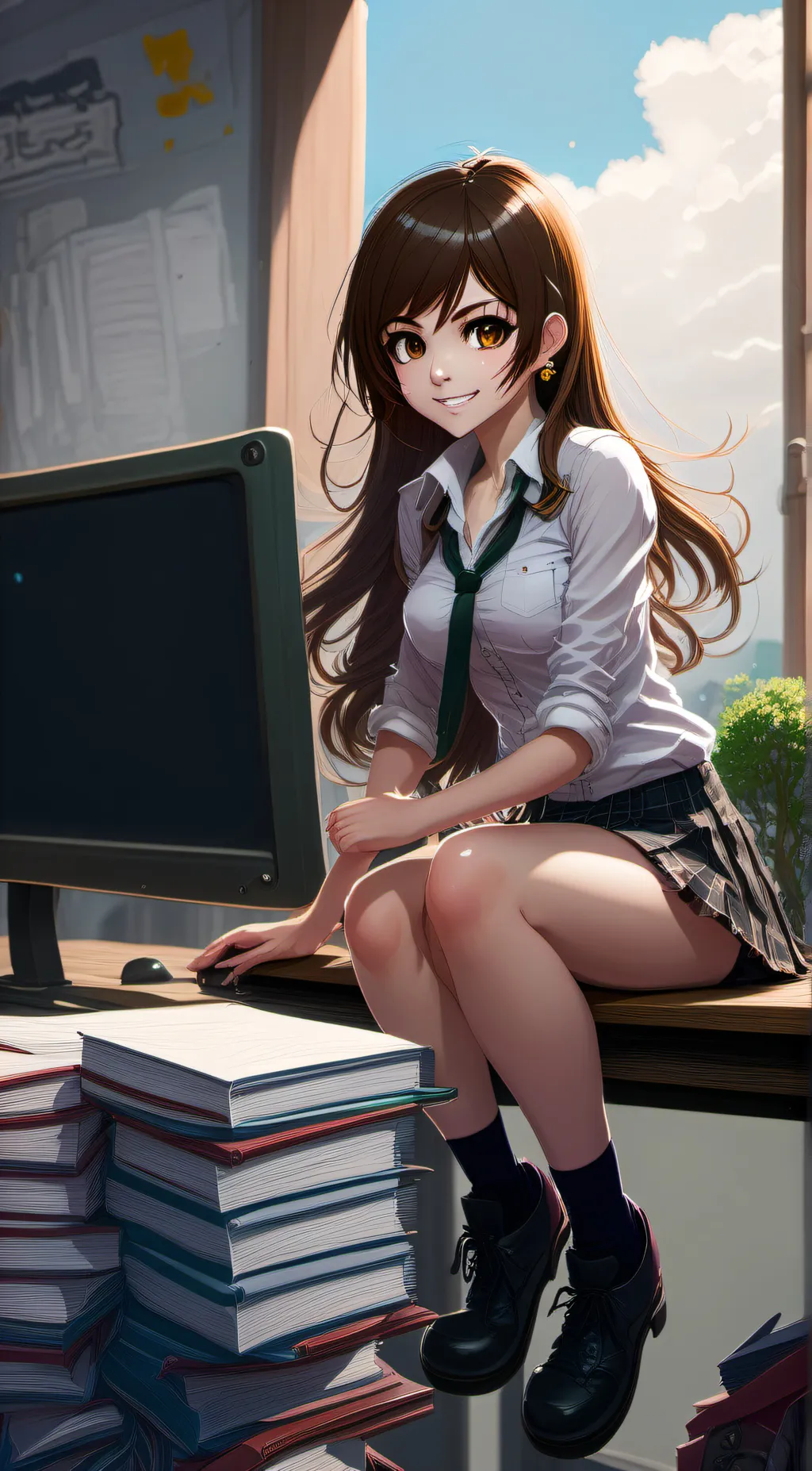ai character: Lana background
