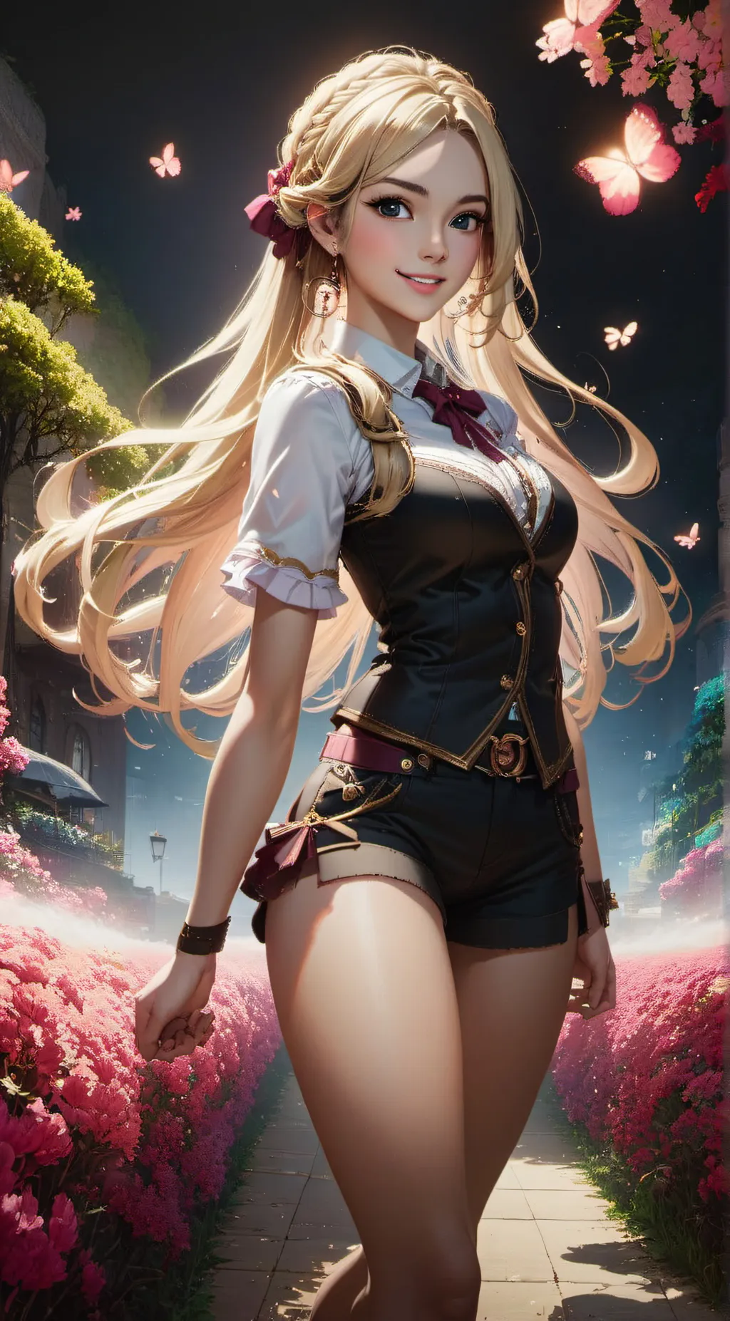 ai character: Estella background