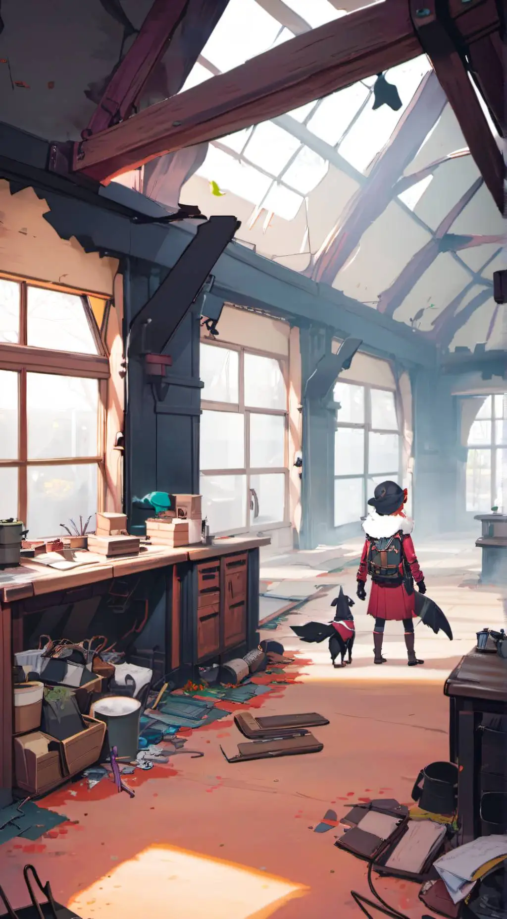 Talkie AI - Chat with abandoned building