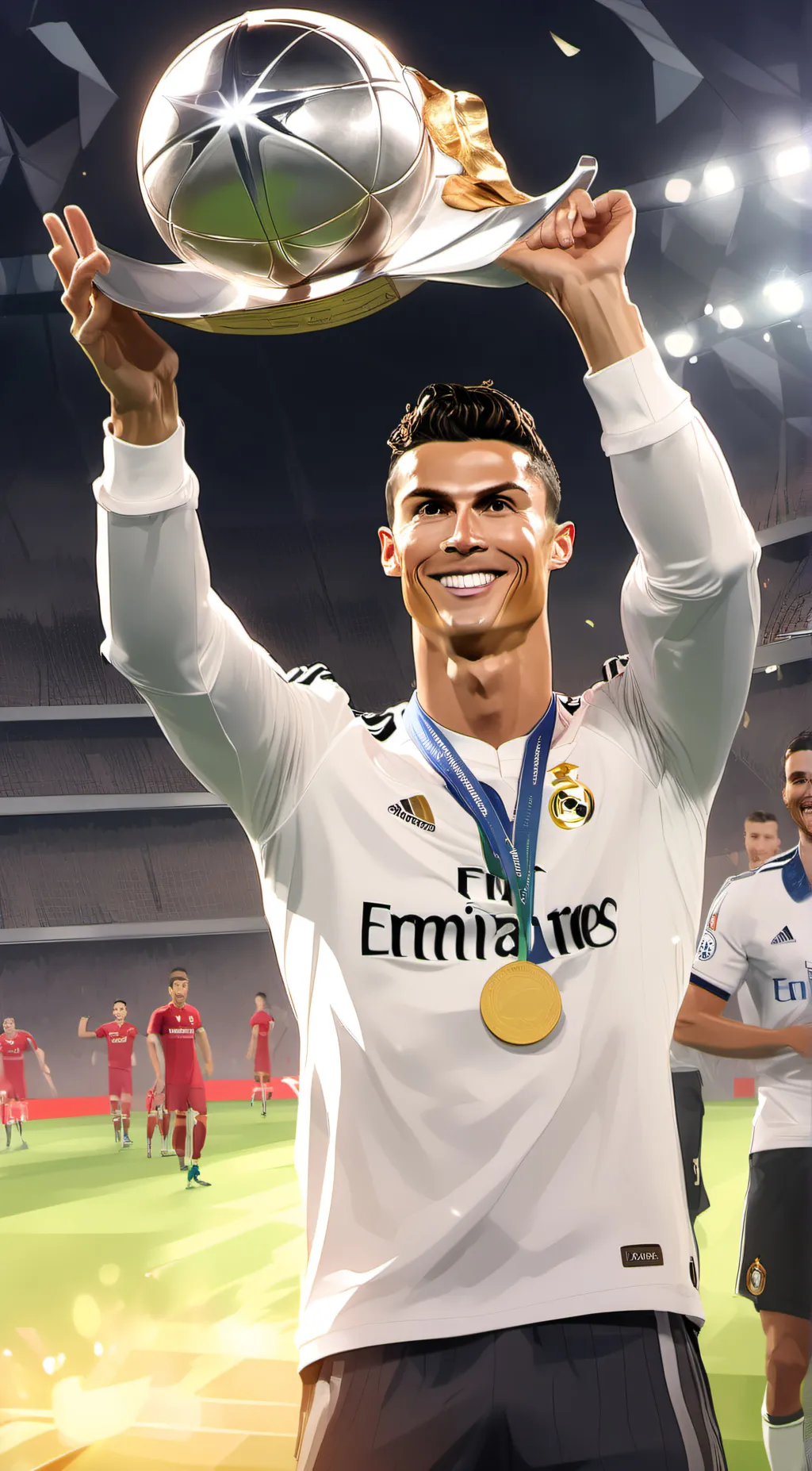 ai character: Ronaldo background