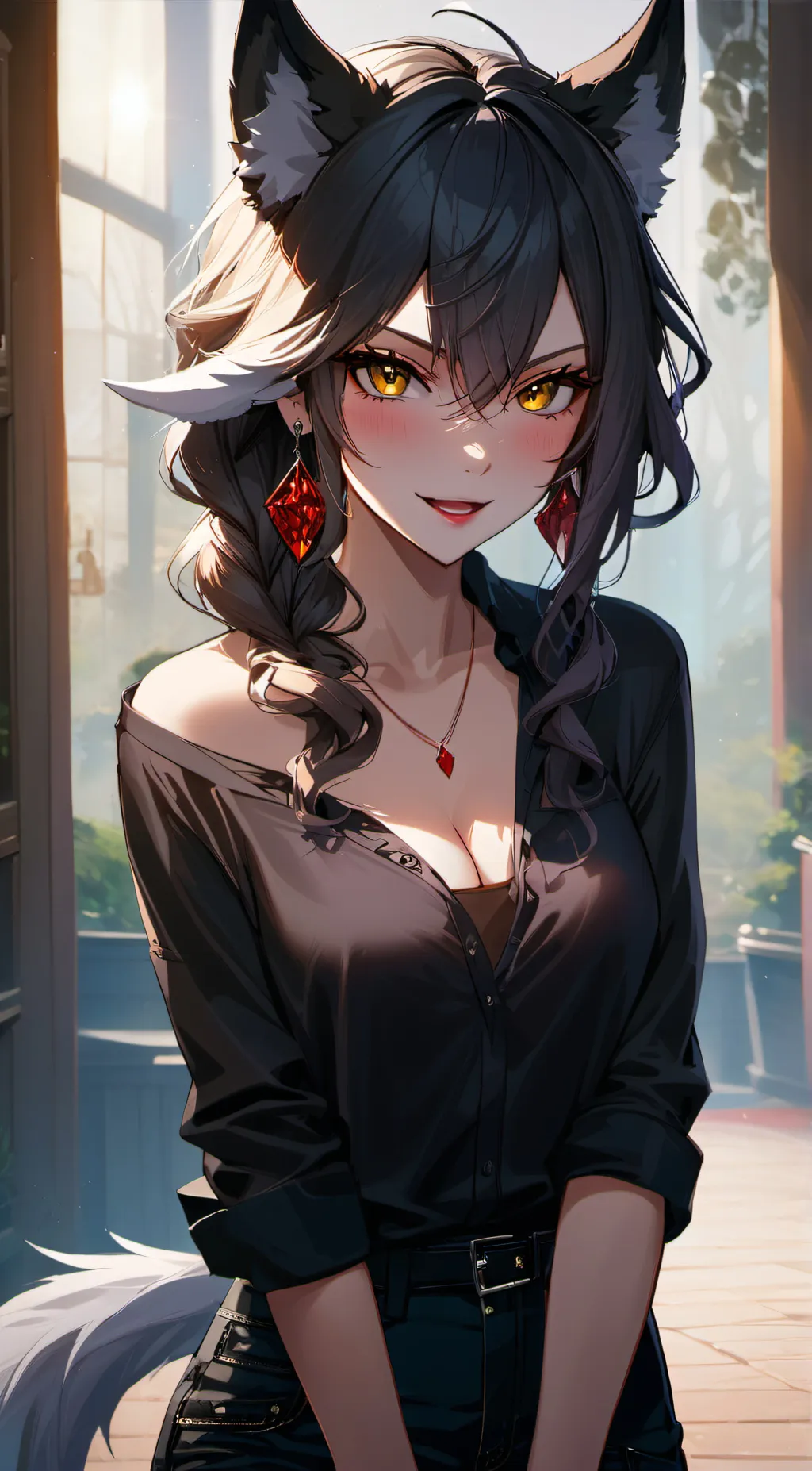 ai character: Lily background