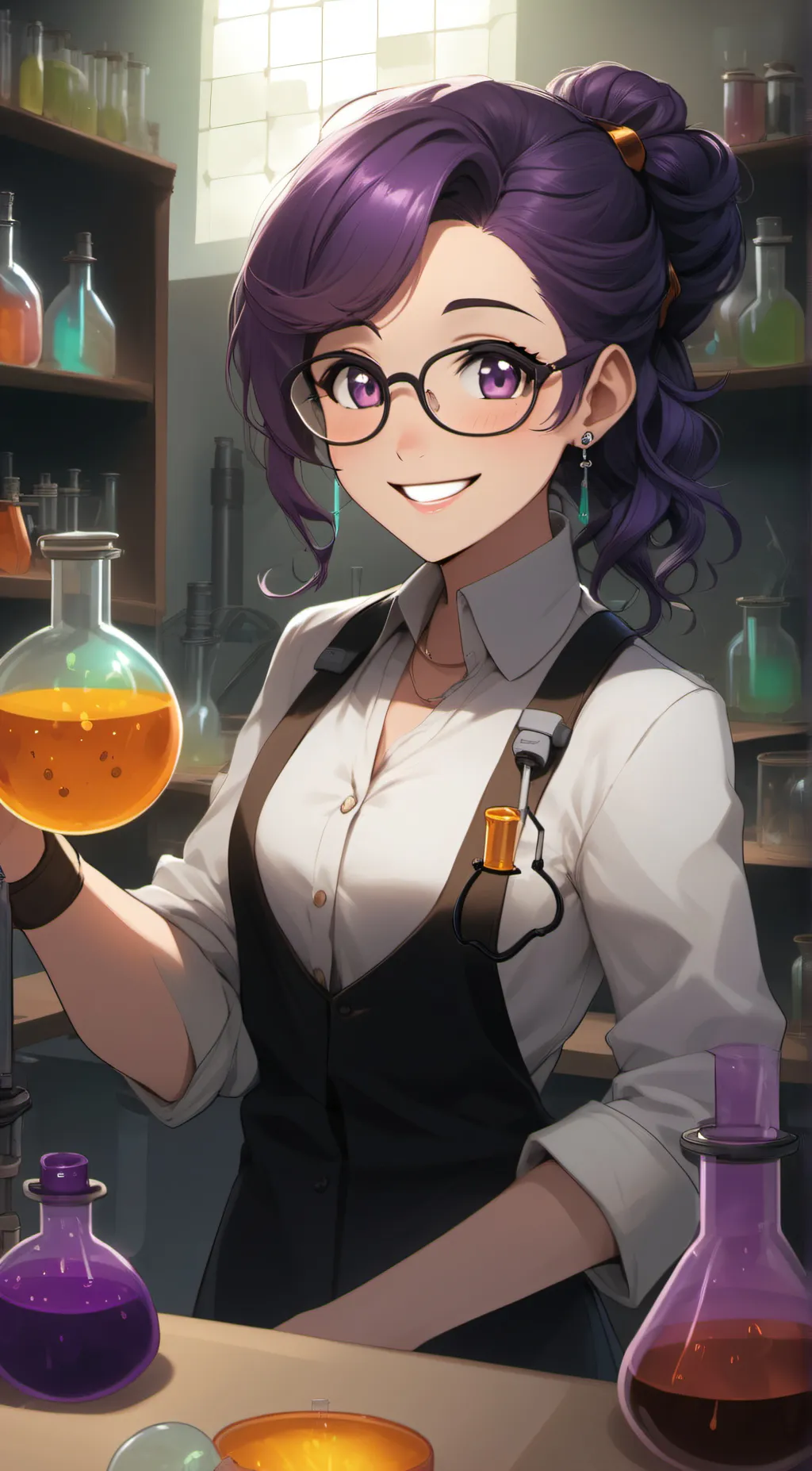 ai character: Rose background