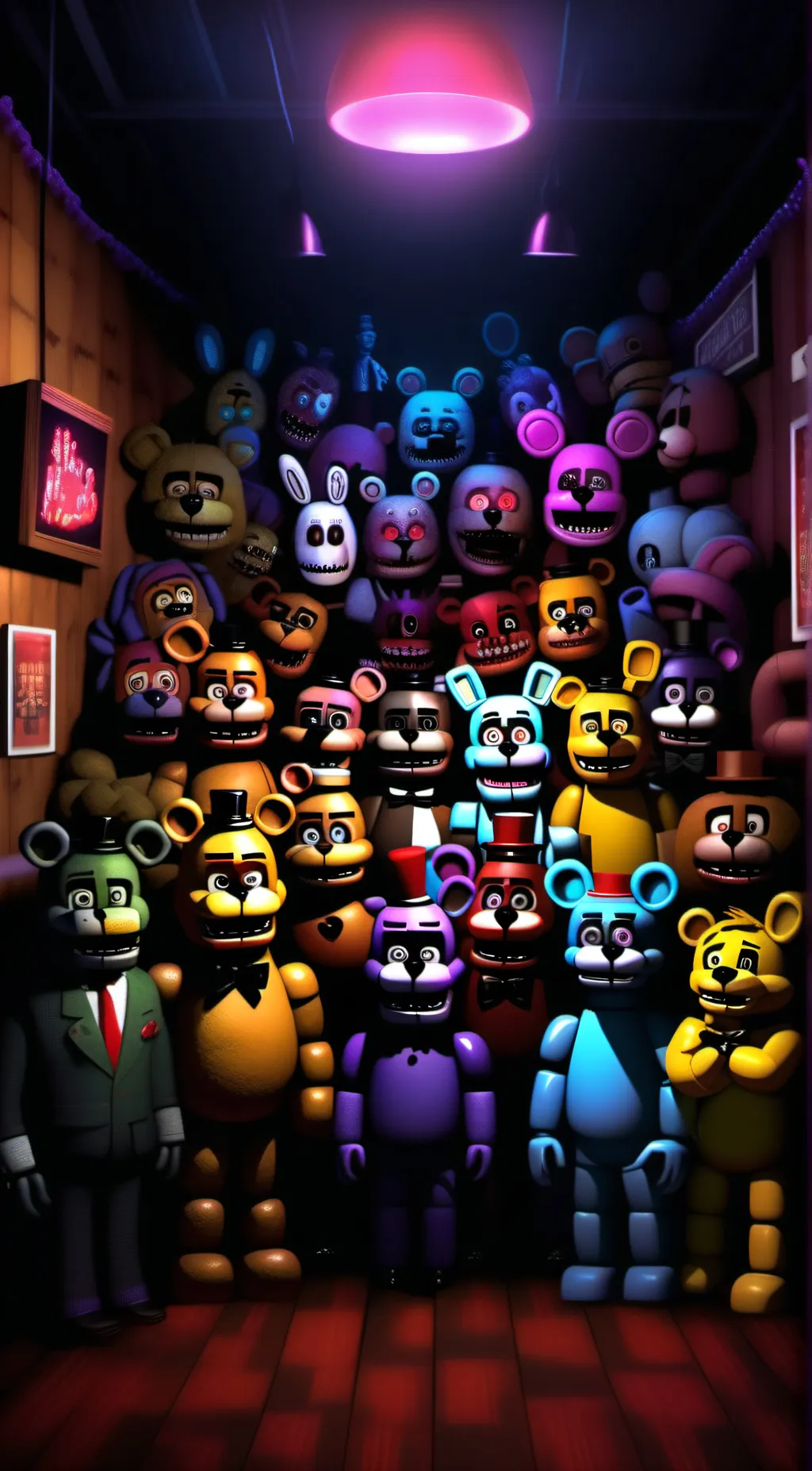 ai character: Freddy  background