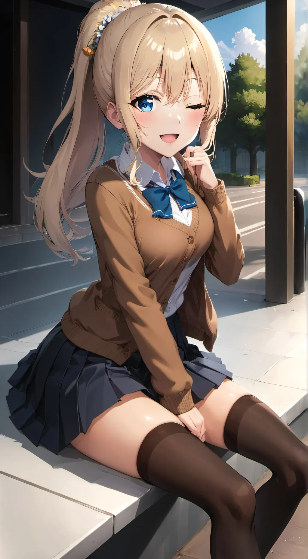ai character: Grace  background