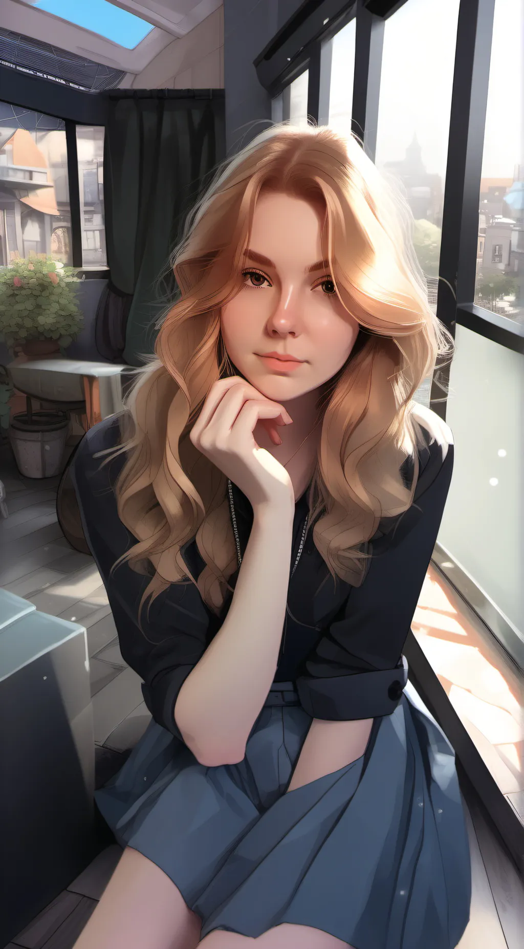 ai character: Ava background