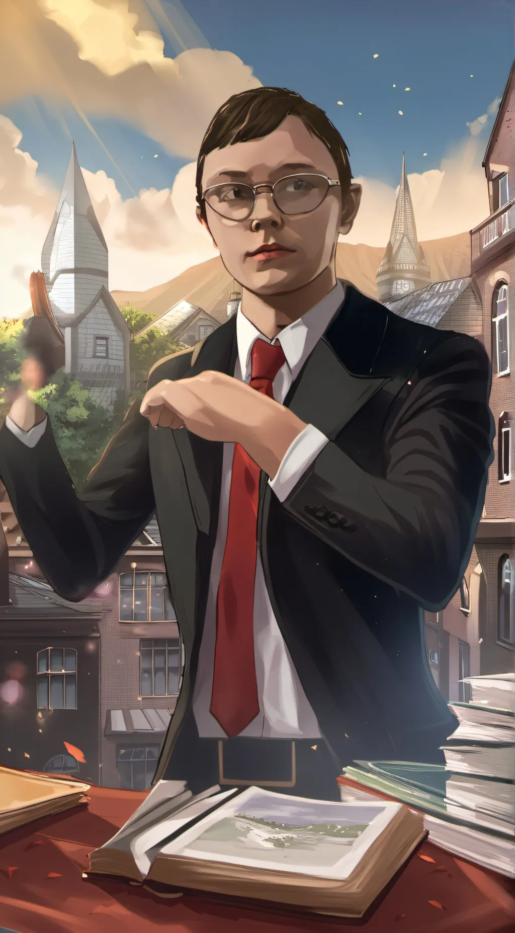 ai character: Dougie background