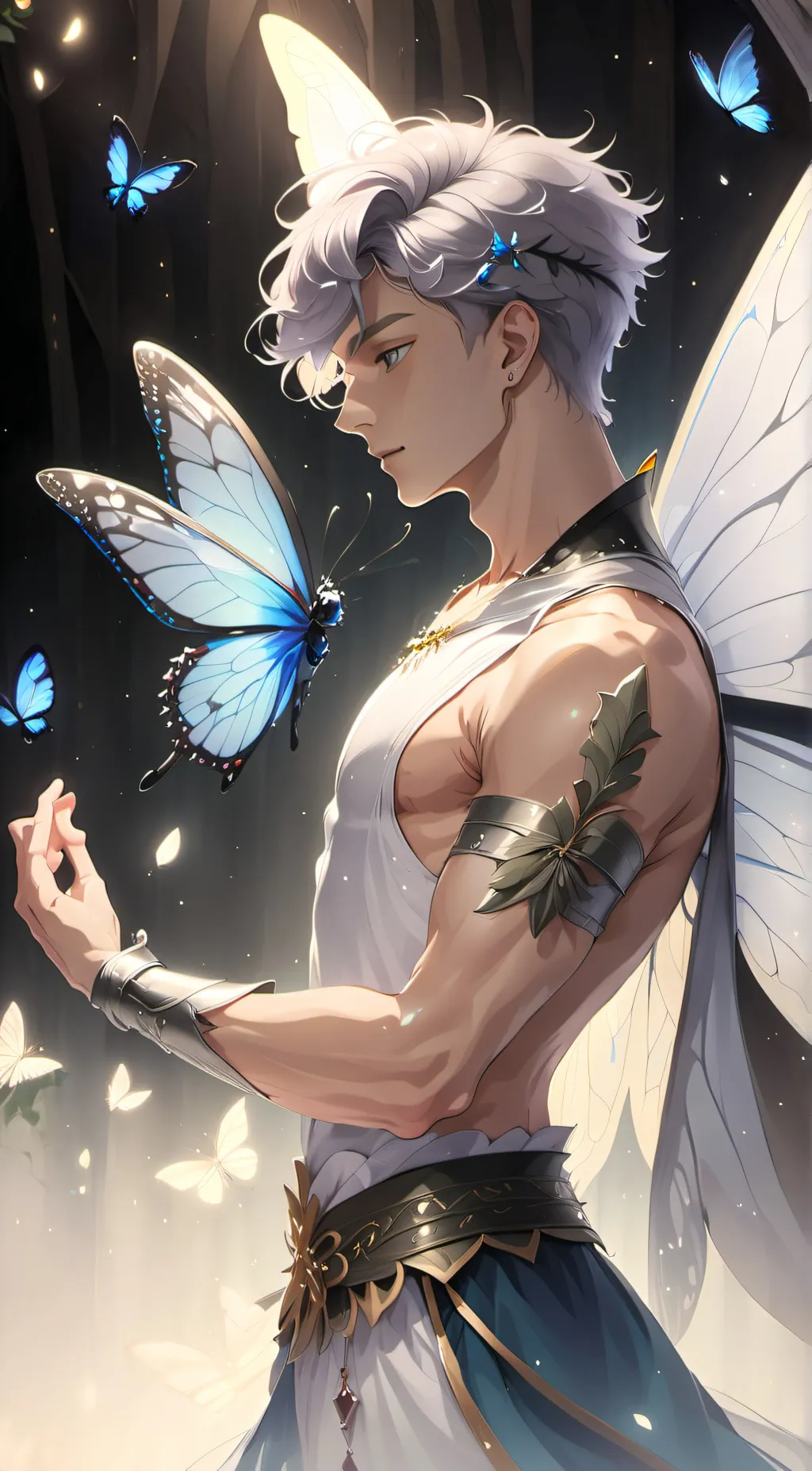 ai character: Aiden  background