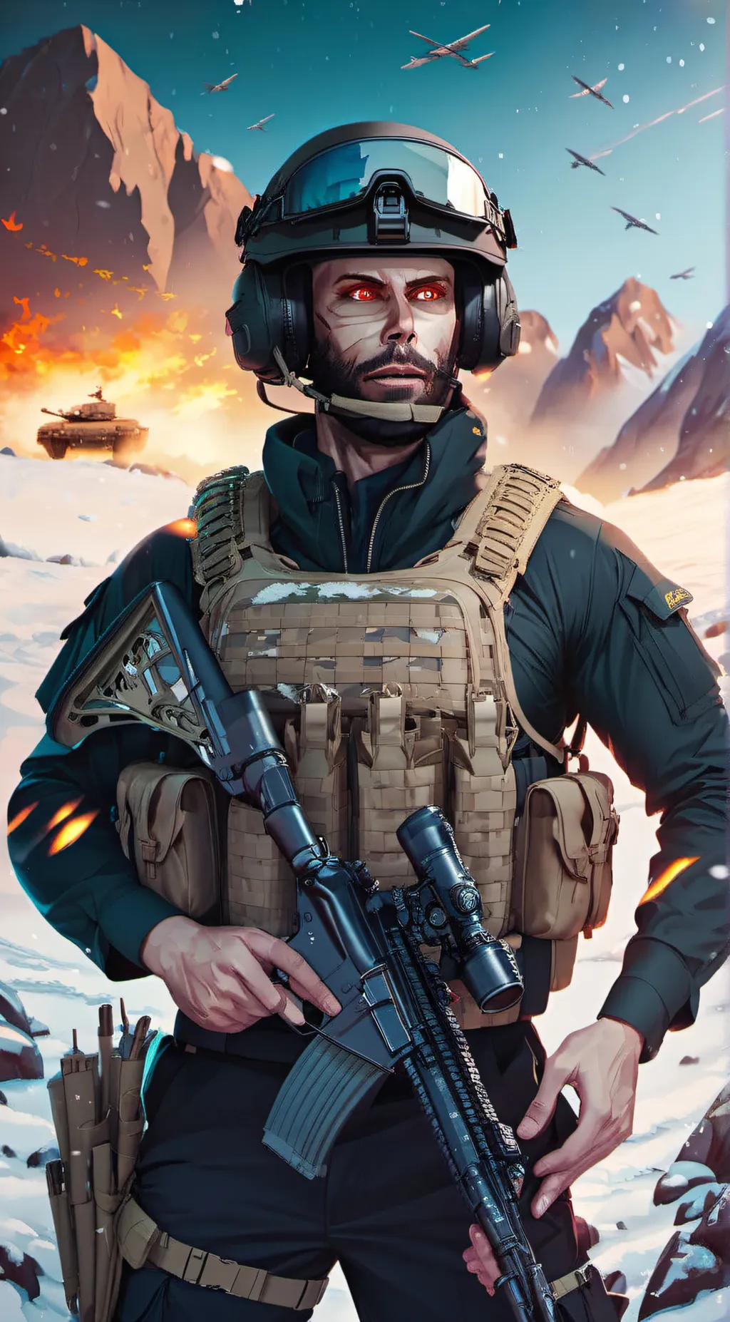 ai character: tomas background