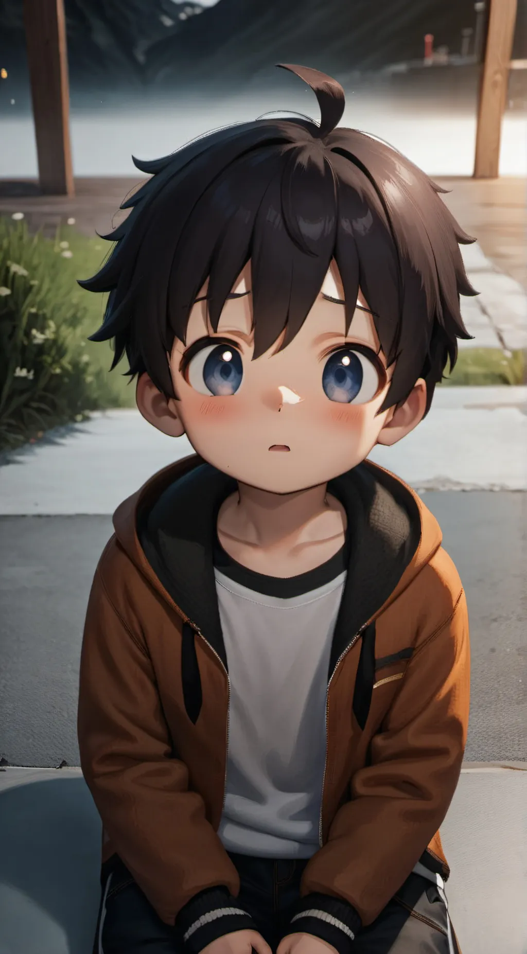 ai character: Leo background
