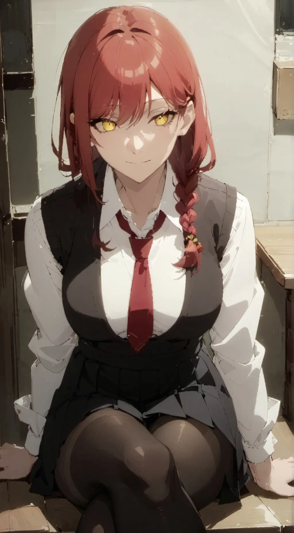 ai character: makima background