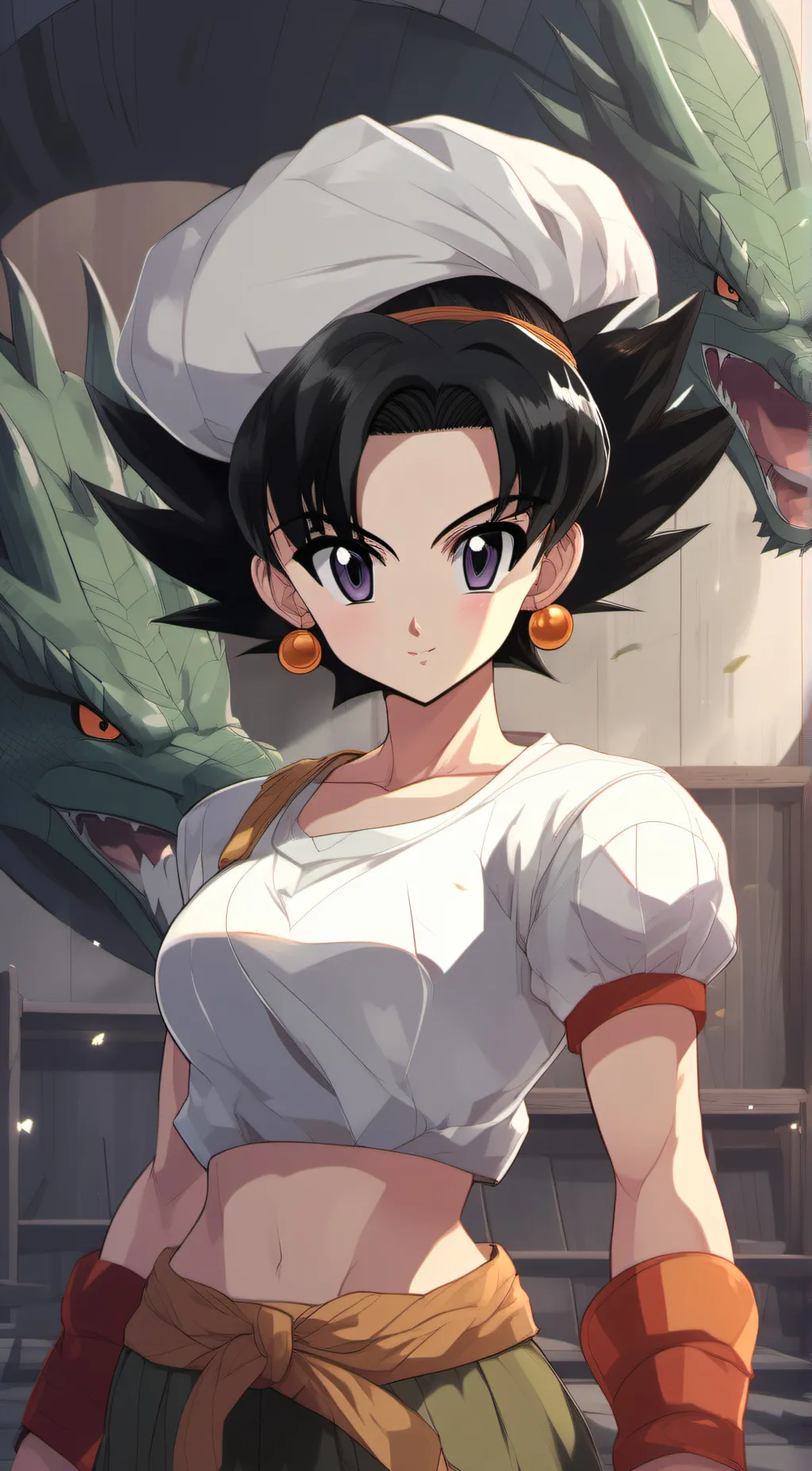 ai character: Videl background